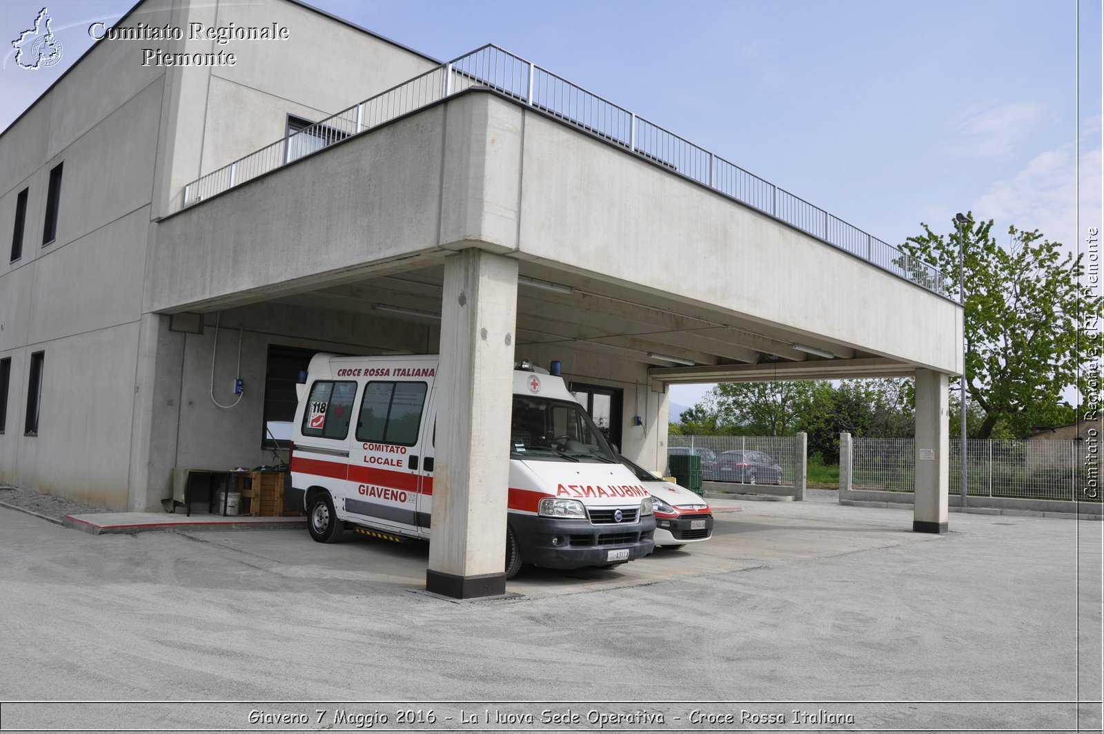 Giaveno 7 Maggio 2016 - La Nuova Sede Operativa - Croce Rossa Italiana- Comitato Regionale del Piemonte