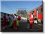 Ivrea 14 Febbraio 2018 - Soccorso ai passeggeri di un treno in avaria - Croce Rossa Italiana- Comitato Regionale del Piemonte