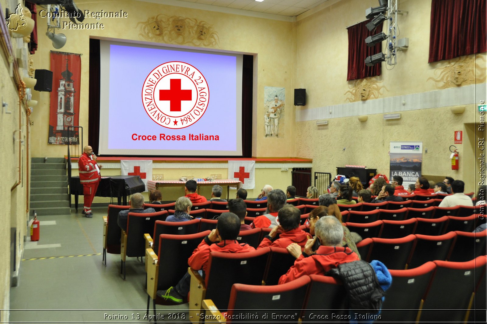 Poirino 13 Aprile 2018 - "Senza Possibilit di Errore" - Croce Rossa Italiana- Comitato Regionale del Piemonte