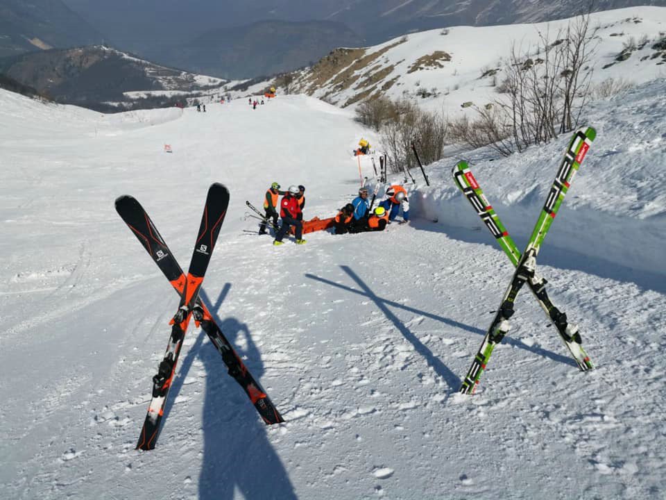 Limone P.te 24 Febbraio 2019 - Giornata di Addestramento - Croce Rossa Italiana - Comitato Regionale del Piemonte