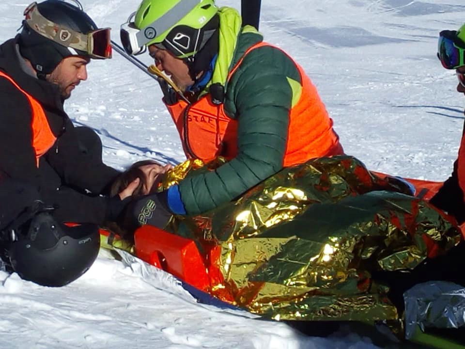 Limone P.te 24 Febbraio 2019 - Giornata di Addestramento - Croce Rossa Italiana - Comitato Regionale del Piemonte