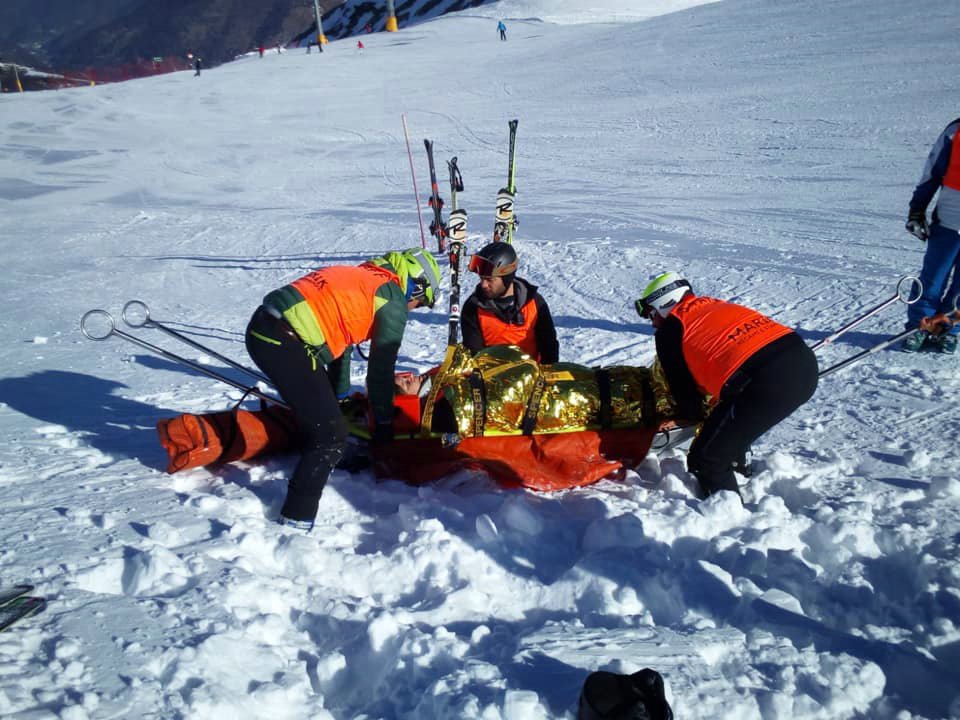 Limone P.te 24 Febbraio 2019 - Giornata di Addestramento - Croce Rossa Italiana - Comitato Regionale del Piemonte