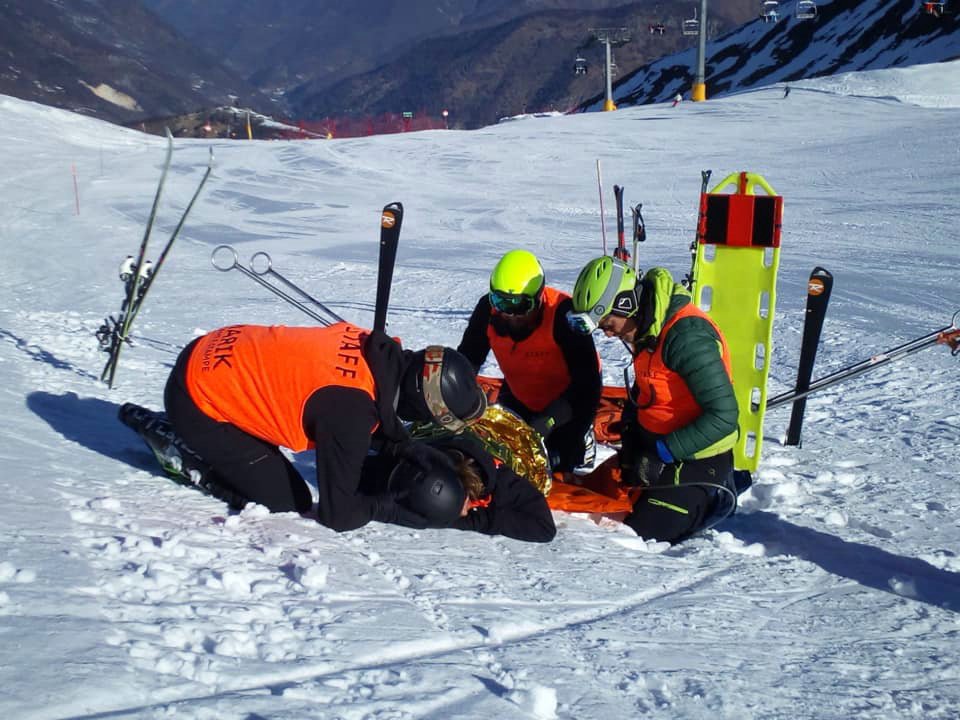 Limone P.te 24 Febbraio 2019 - Giornata di Addestramento - Croce Rossa Italiana - Comitato Regionale del Piemonte