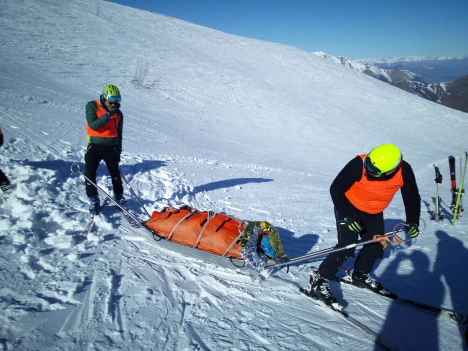 Limone P.te 24 Febbraio 2019 - Giornata di Addestramento - Croce Rossa Italiana - Comitato Regionale del Piemonte