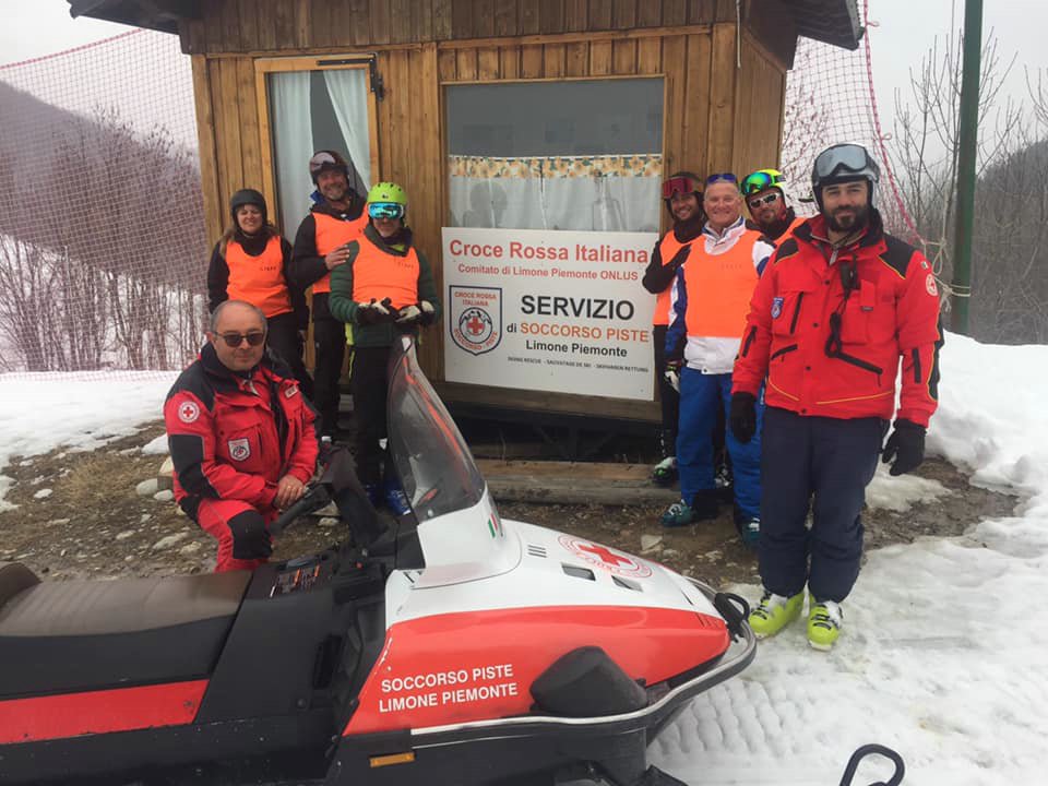 Limone P.te 24 Febbraio 2019 - Giornata di Addestramento - Croce Rossa Italiana - Comitato Regionale del Piemonte