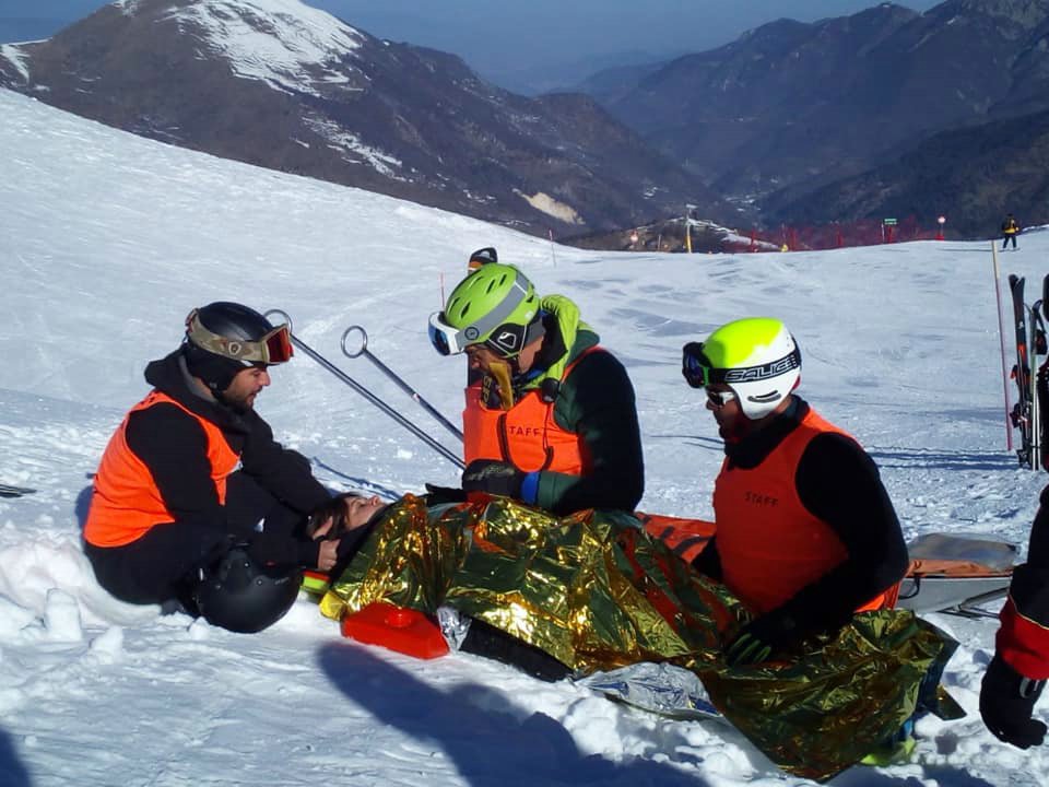 Limone P.te 24 Febbraio 2019 - Giornata di Addestramento - Croce Rossa Italiana - Comitato Regionale del Piemonte