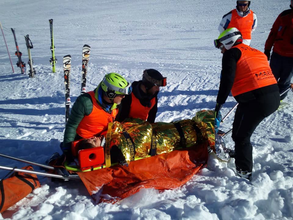 Limone P.te 24 Febbraio 2019 - Giornata di Addestramento - Croce Rossa Italiana - Comitato Regionale del Piemonte