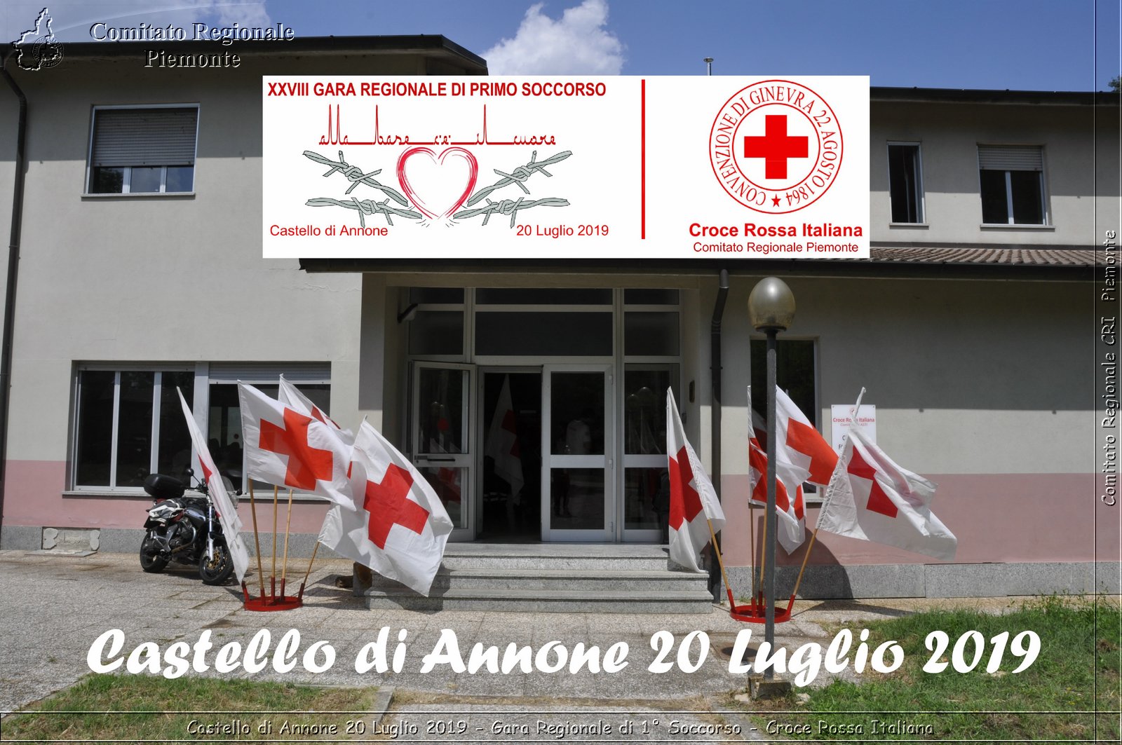 Castello di Annone 20 Luglio 2019 - Gara Regionale di 1 Soccorso - Croce Rossa Italiana - Comitato Regionale del Piemonte