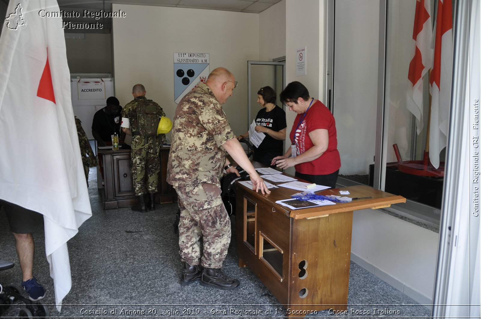 Castello di Annone 20 Luglio 2019 - Gara Regionale di 1 Soccorso - Croce Rossa Italiana - Comitato Regionale del Piemonte