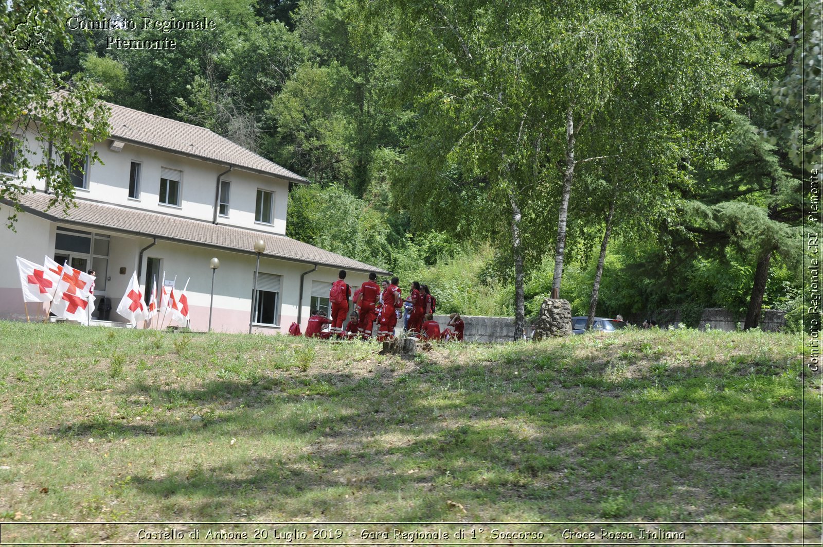 Castello di Annone 20 Luglio 2019 - Gara Regionale di 1 Soccorso - Croce Rossa Italiana - Comitato Regionale del Piemonte