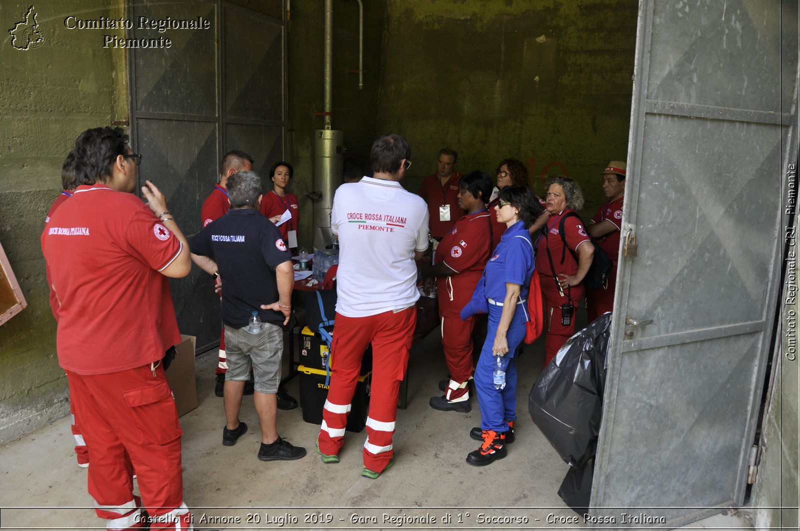 Castello di Annone 20 Luglio 2019 - Gara Regionale di 1 Soccorso - Croce Rossa Italiana - Comitato Regionale del Piemonte