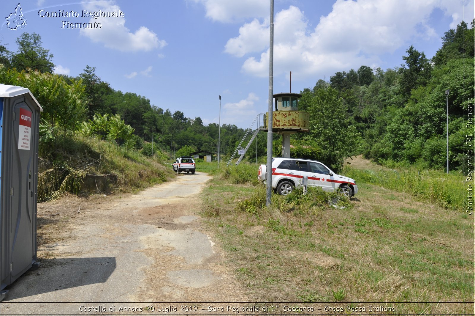 Castello di Annone 20 Luglio 2019 - Gara Regionale di 1 Soccorso - Croce Rossa Italiana - Comitato Regionale del Piemonte