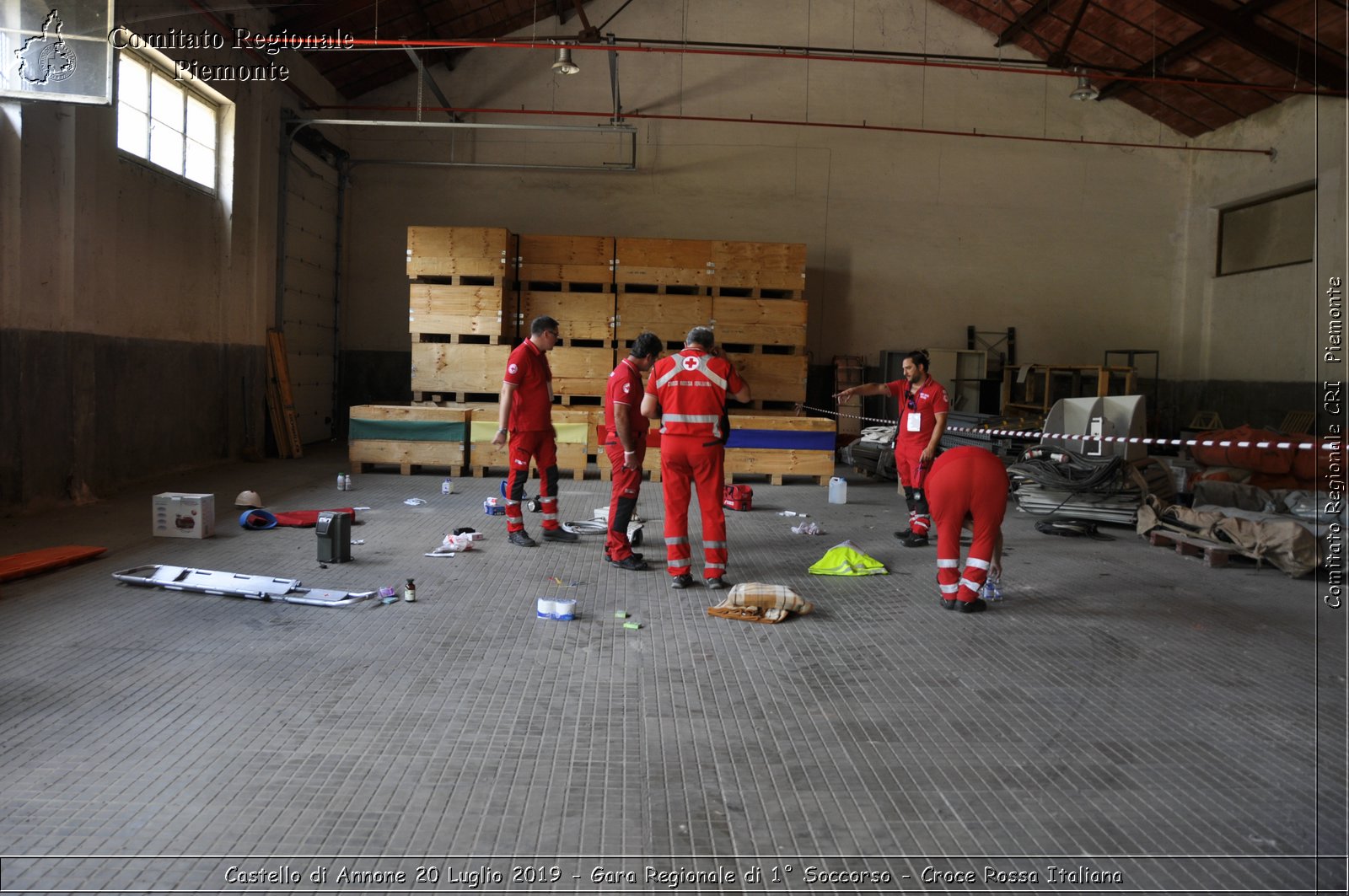 Castello di Annone 20 Luglio 2019 - Gara Regionale di 1 Soccorso - Croce Rossa Italiana - Comitato Regionale del Piemonte