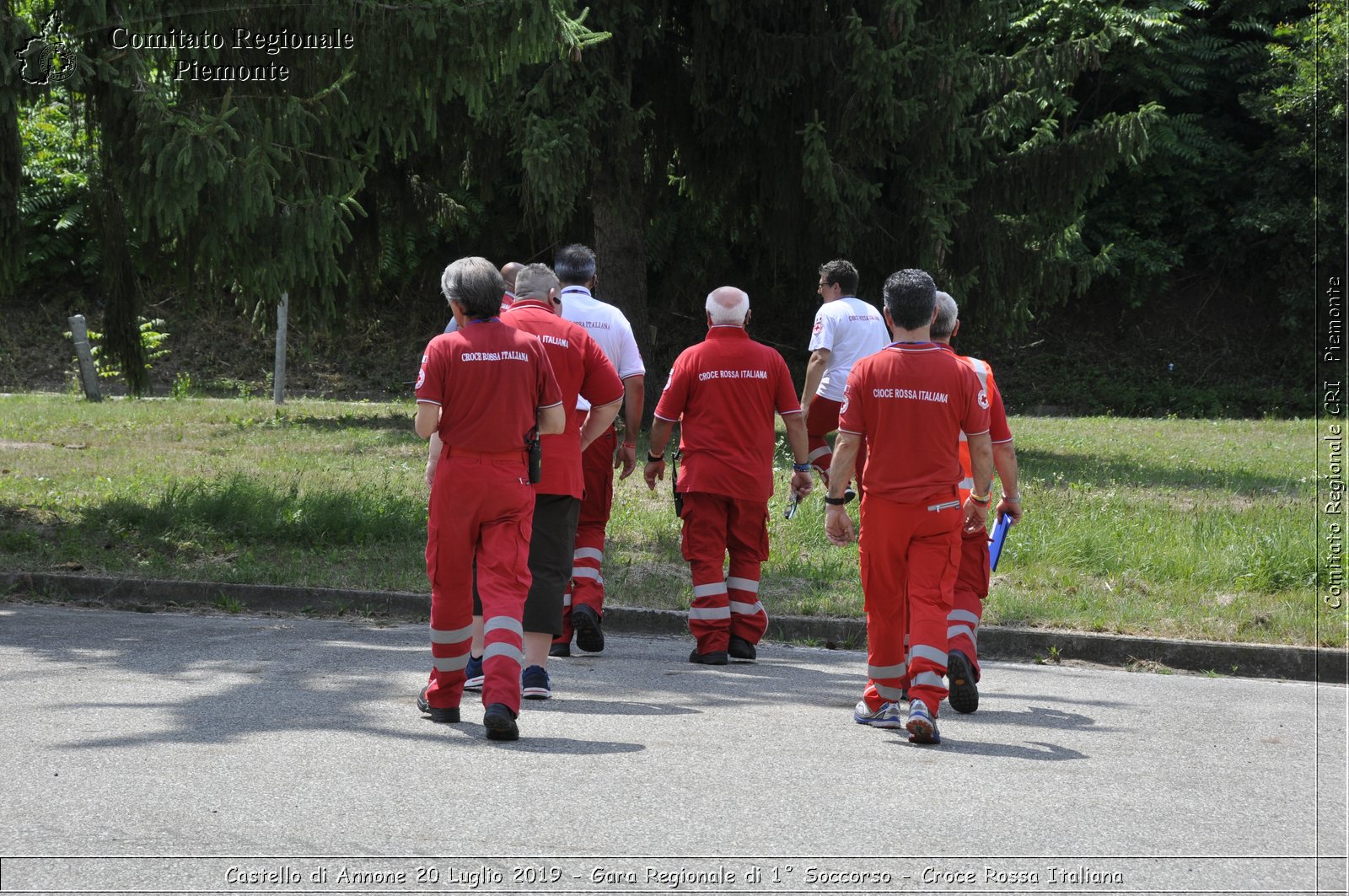 Castello di Annone 20 Luglio 2019 - Gara Regionale di 1 Soccorso - Croce Rossa Italiana - Comitato Regionale del Piemonte