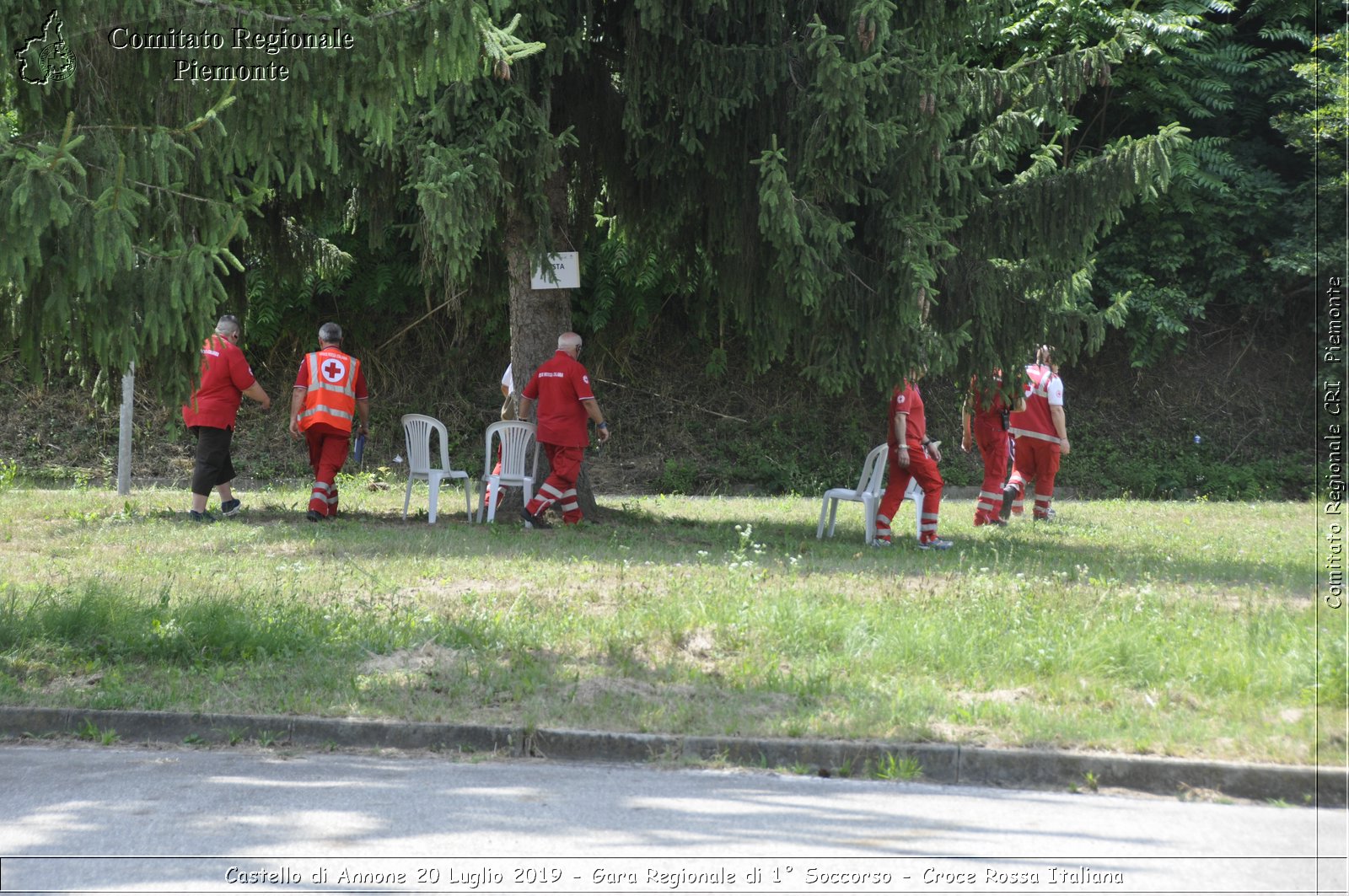 Castello di Annone 20 Luglio 2019 - Gara Regionale di 1 Soccorso - Croce Rossa Italiana - Comitato Regionale del Piemonte