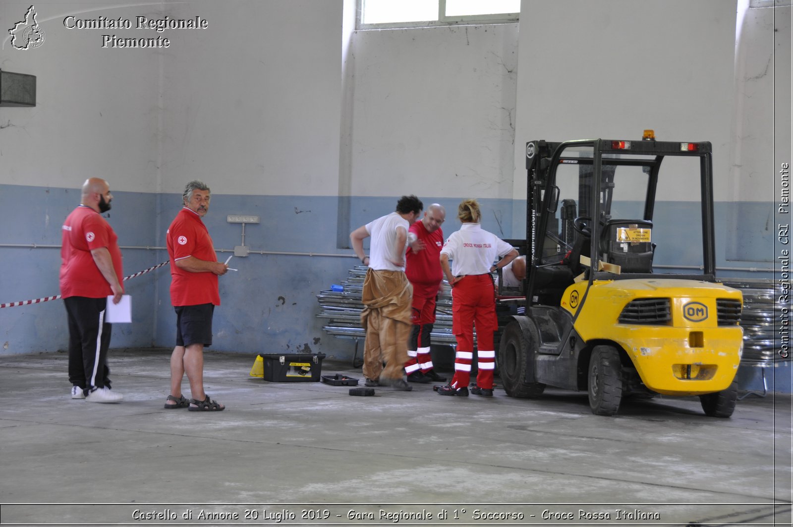 Castello di Annone 20 Luglio 2019 - Gara Regionale di 1 Soccorso - Croce Rossa Italiana - Comitato Regionale del Piemonte