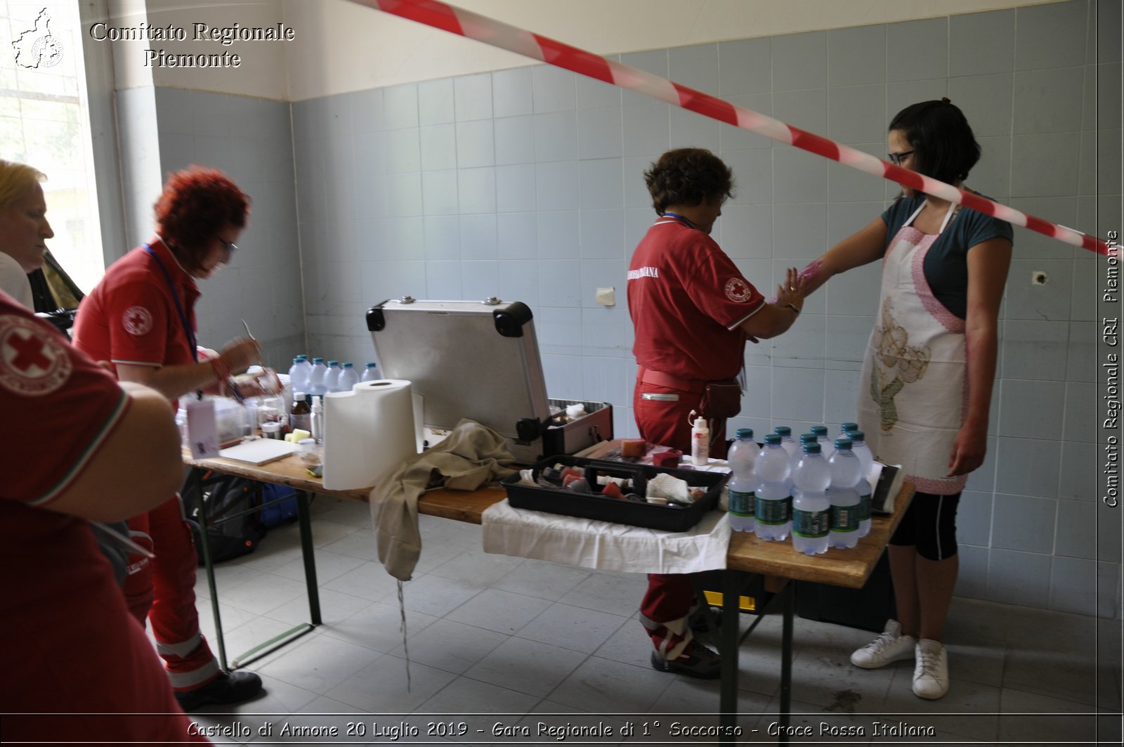 Castello di Annone 20 Luglio 2019 - Gara Regionale di 1 Soccorso - Croce Rossa Italiana - Comitato Regionale del Piemonte