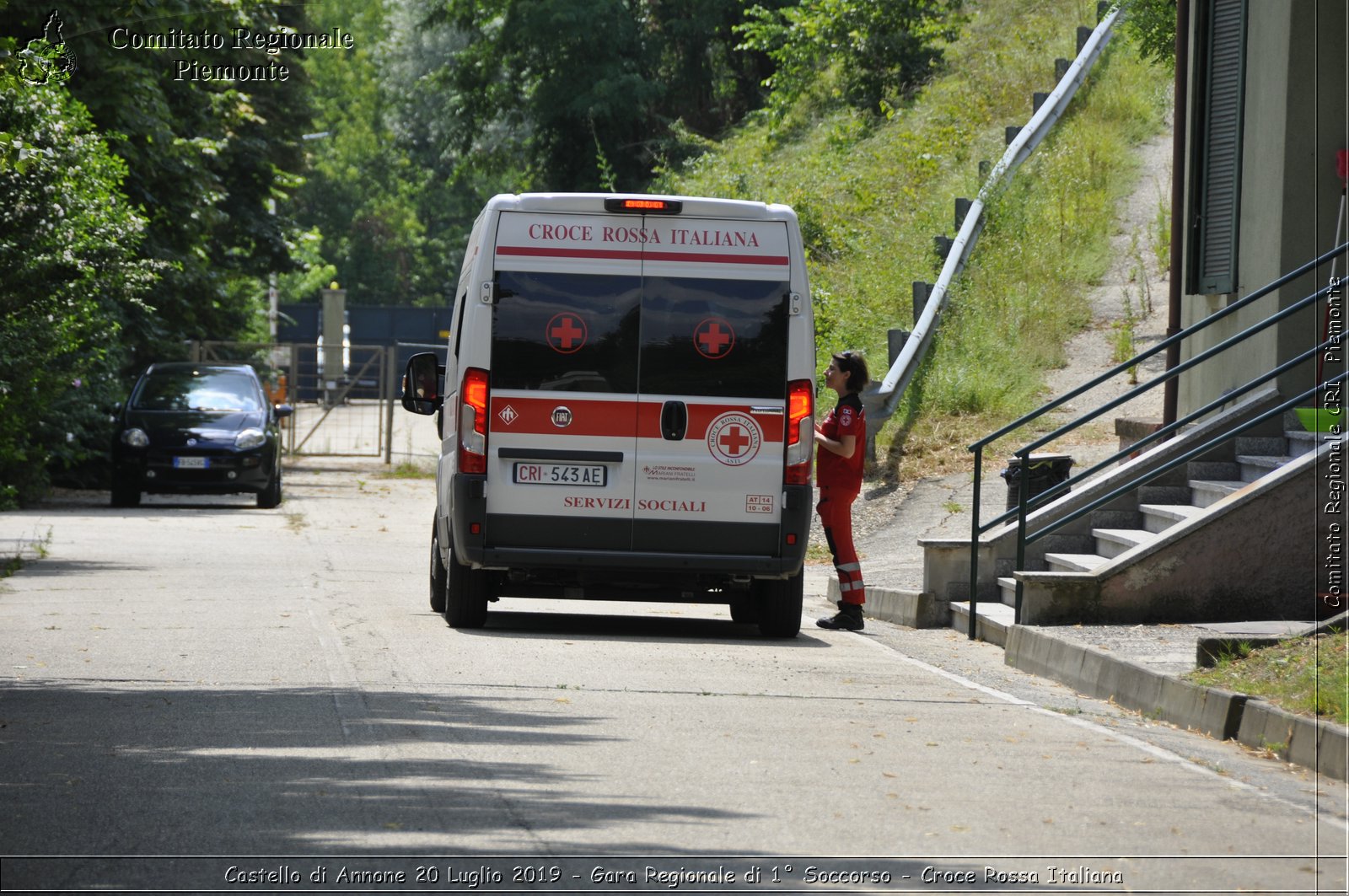 Castello di Annone 20 Luglio 2019 - Gara Regionale di 1 Soccorso - Croce Rossa Italiana - Comitato Regionale del Piemonte