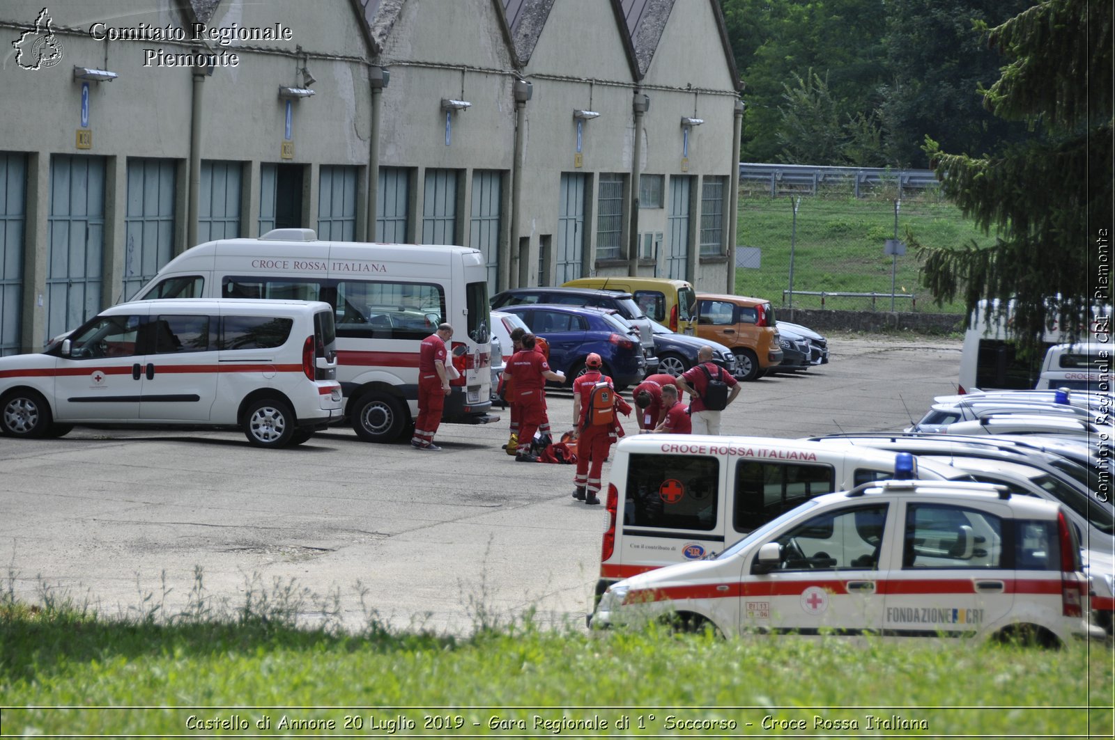 Castello di Annone 20 Luglio 2019 - Gara Regionale di 1 Soccorso - Croce Rossa Italiana - Comitato Regionale del Piemonte