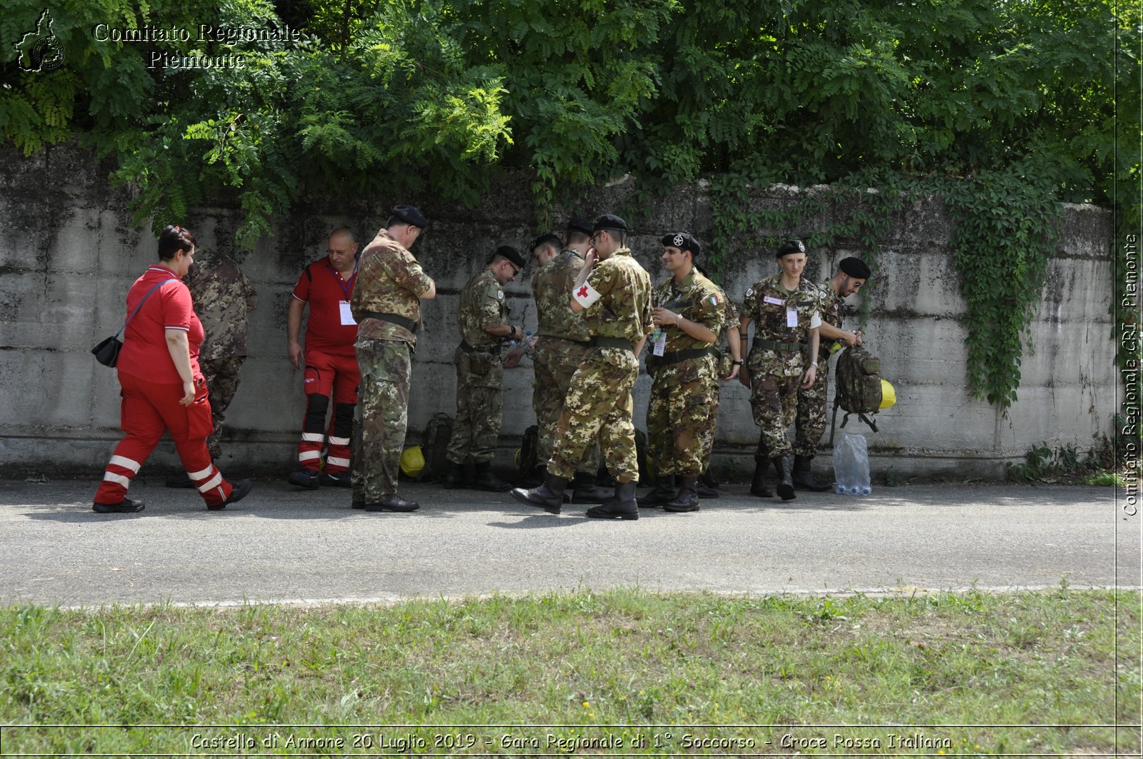 Castello di Annone 20 Luglio 2019 - Gara Regionale di 1 Soccorso - Croce Rossa Italiana - Comitato Regionale del Piemonte