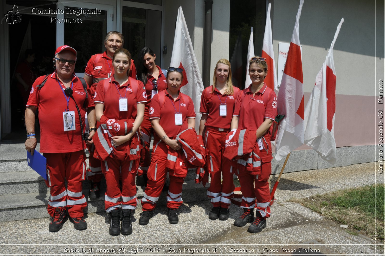 Castello di Annone 20 Luglio 2019 - Gara Regionale di 1 Soccorso - Croce Rossa Italiana - Comitato Regionale del Piemonte