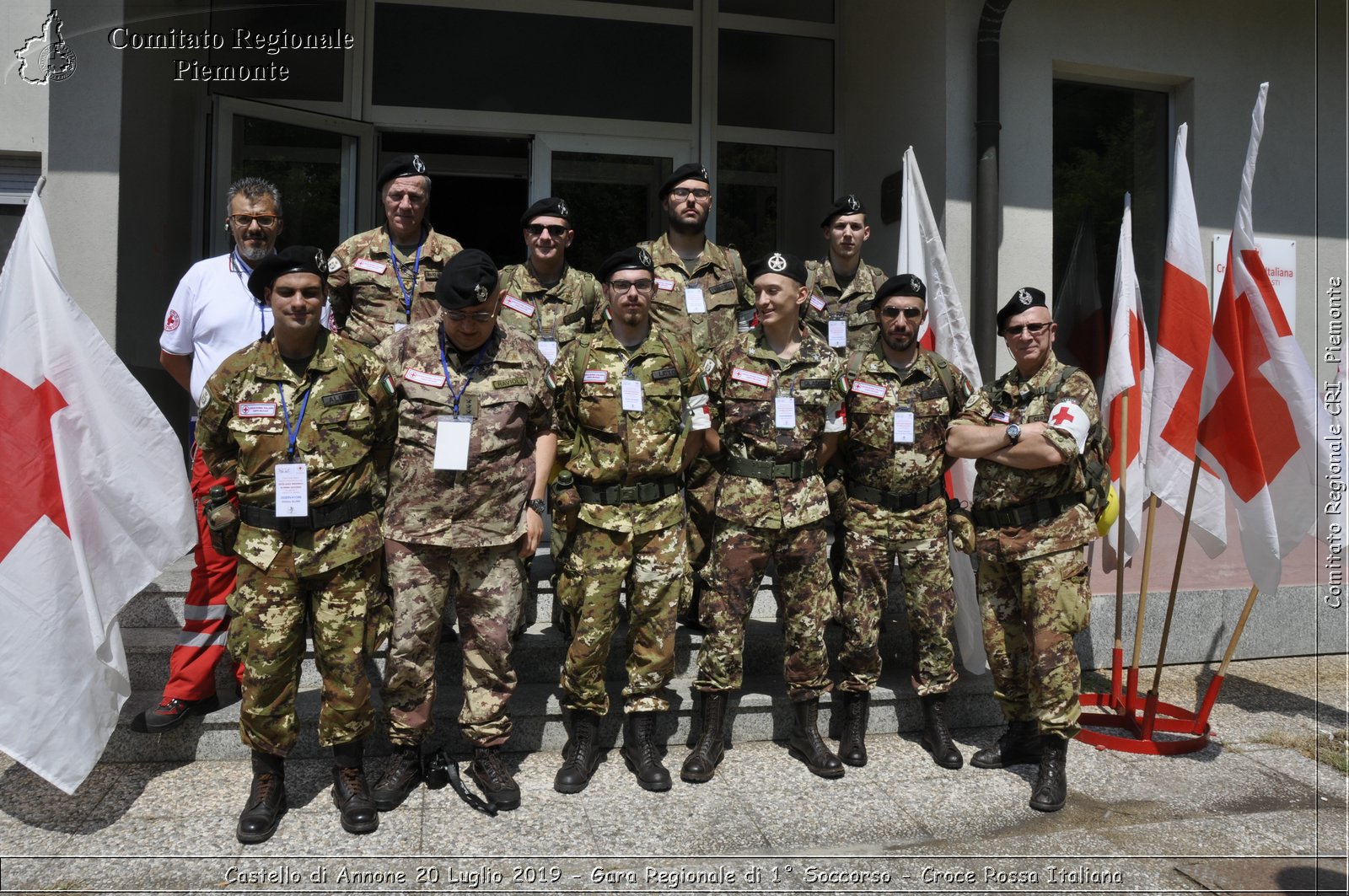 Castello di Annone 20 Luglio 2019 - Gara Regionale di 1 Soccorso - Croce Rossa Italiana - Comitato Regionale del Piemonte