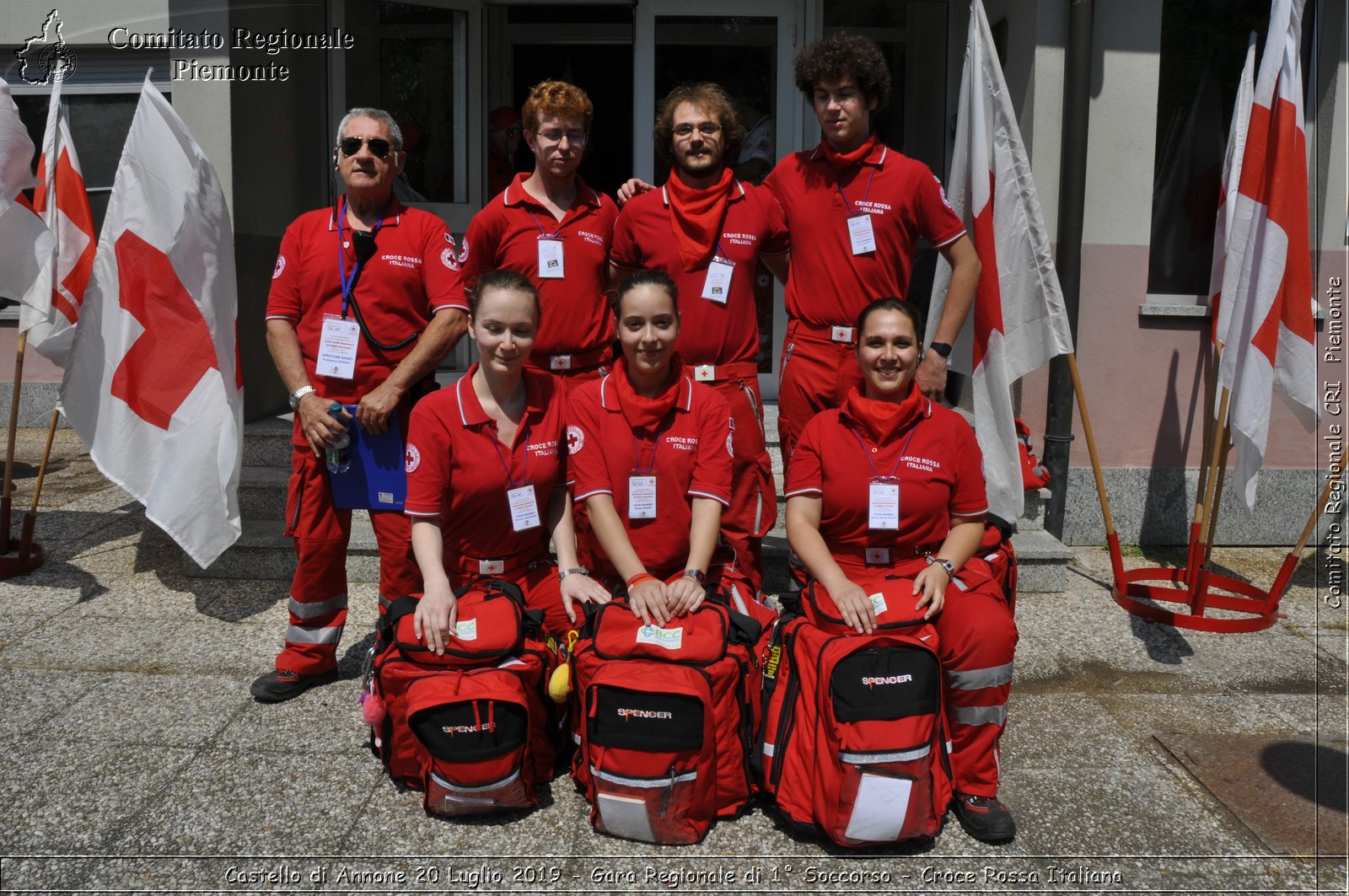 Castello di Annone 20 Luglio 2019 - Gara Regionale di 1 Soccorso - Croce Rossa Italiana - Comitato Regionale del Piemonte