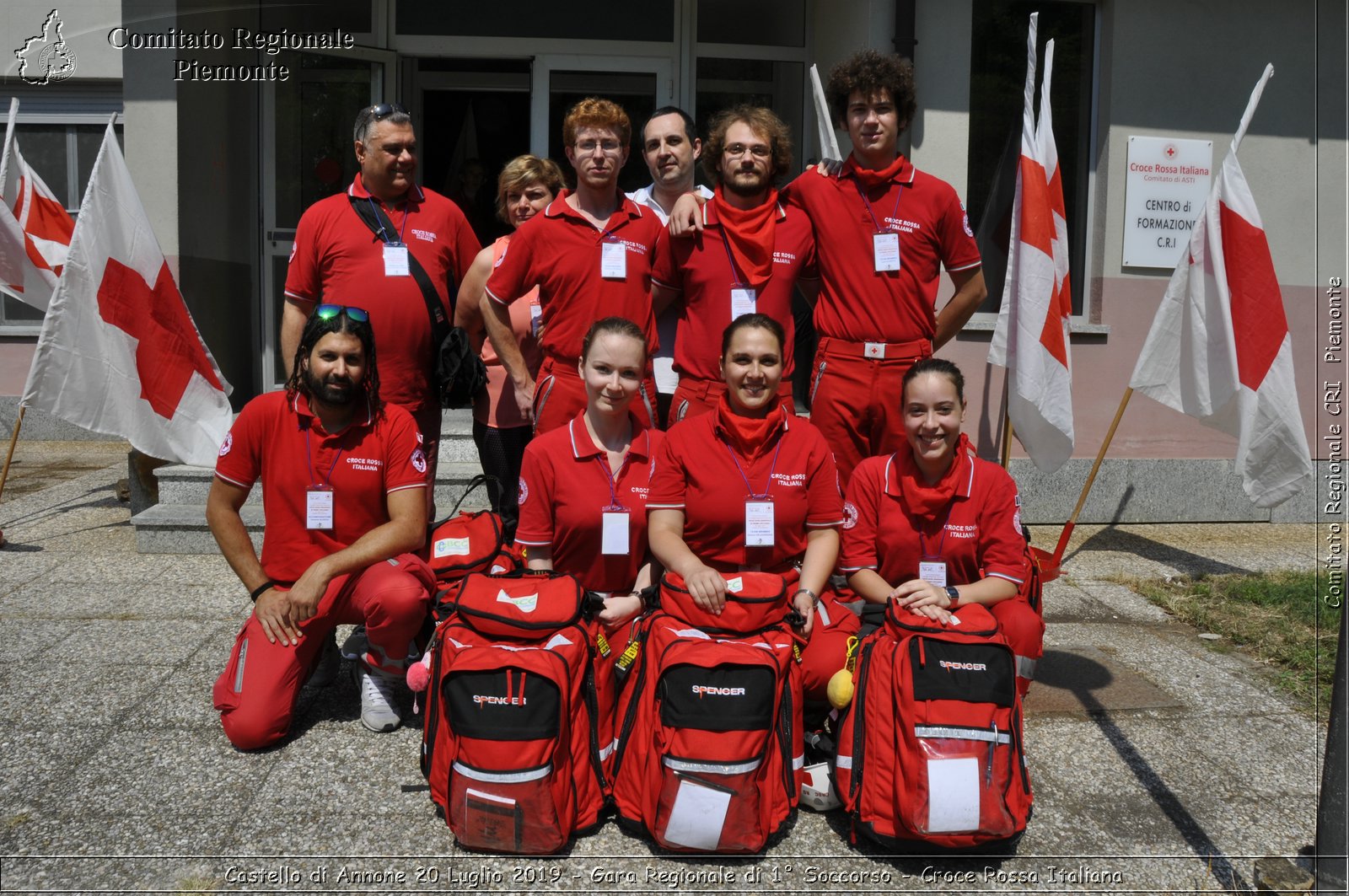 Castello di Annone 20 Luglio 2019 - Gara Regionale di 1 Soccorso - Croce Rossa Italiana - Comitato Regionale del Piemonte