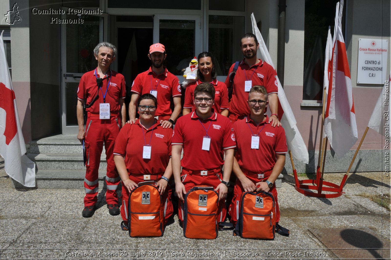 Castello di Annone 20 Luglio 2019 - Gara Regionale di 1 Soccorso - Croce Rossa Italiana - Comitato Regionale del Piemonte