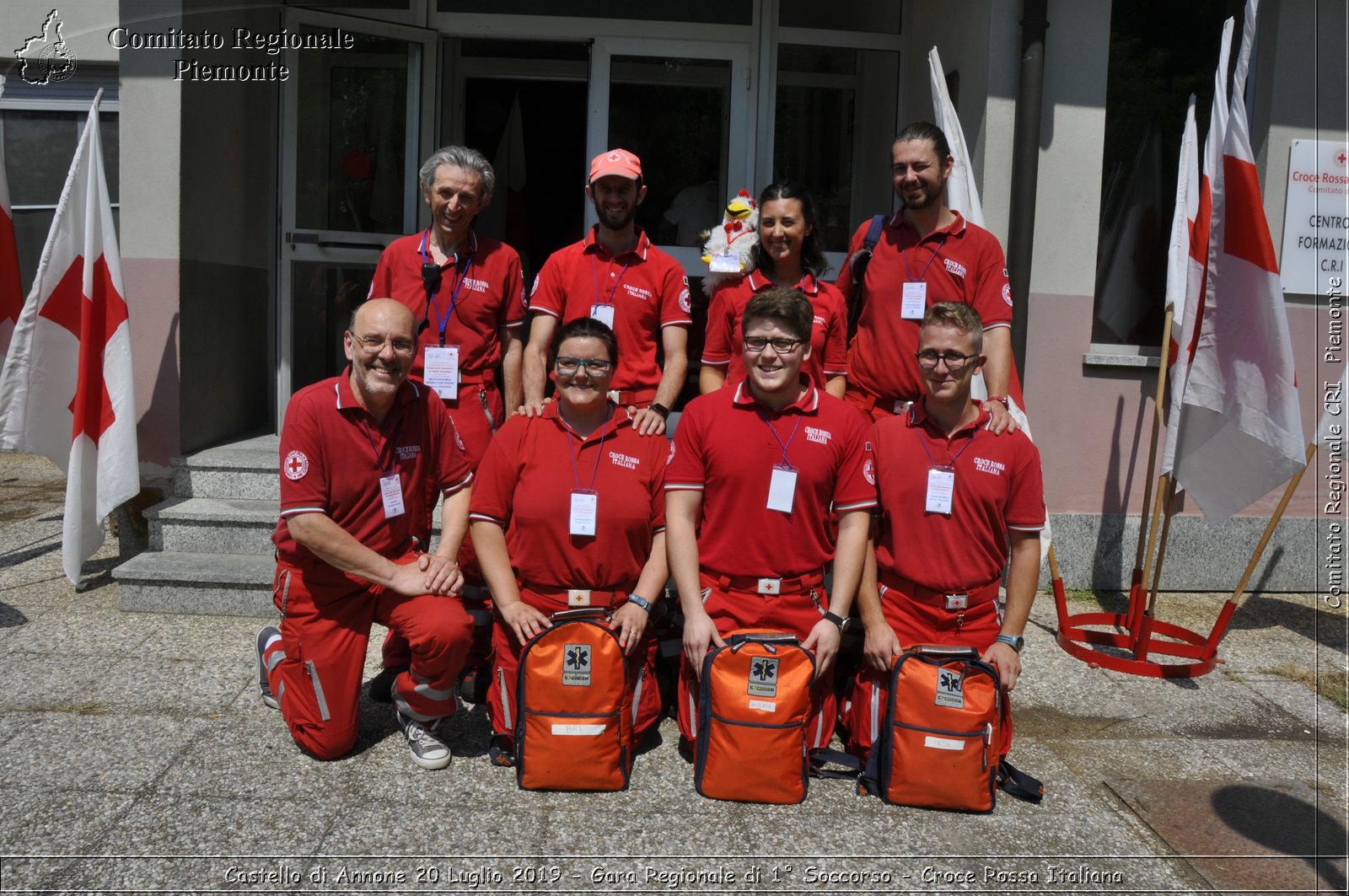 Castello di Annone 20 Luglio 2019 - Gara Regionale di 1 Soccorso - Croce Rossa Italiana - Comitato Regionale del Piemonte