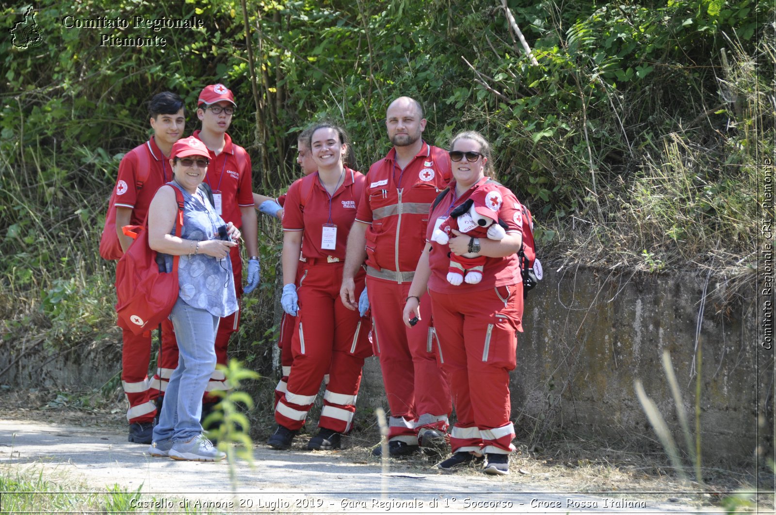 Castello di Annone 20 Luglio 2019 - Gara Regionale di 1 Soccorso - Croce Rossa Italiana - Comitato Regionale del Piemonte