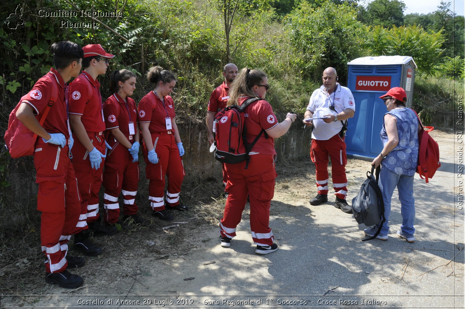 Castello di Annone 20 Luglio 2019 - Gara Regionale di 1 Soccorso - Croce Rossa Italiana - Comitato Regionale del Piemonte