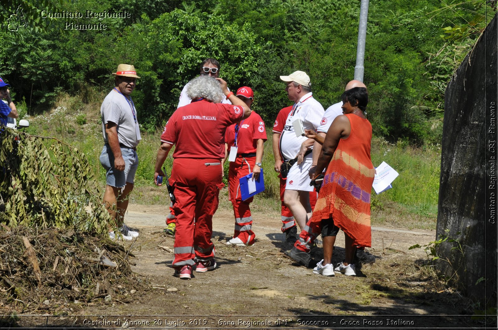 Castello di Annone 20 Luglio 2019 - Gara Regionale di 1 Soccorso - Croce Rossa Italiana - Comitato Regionale del Piemonte