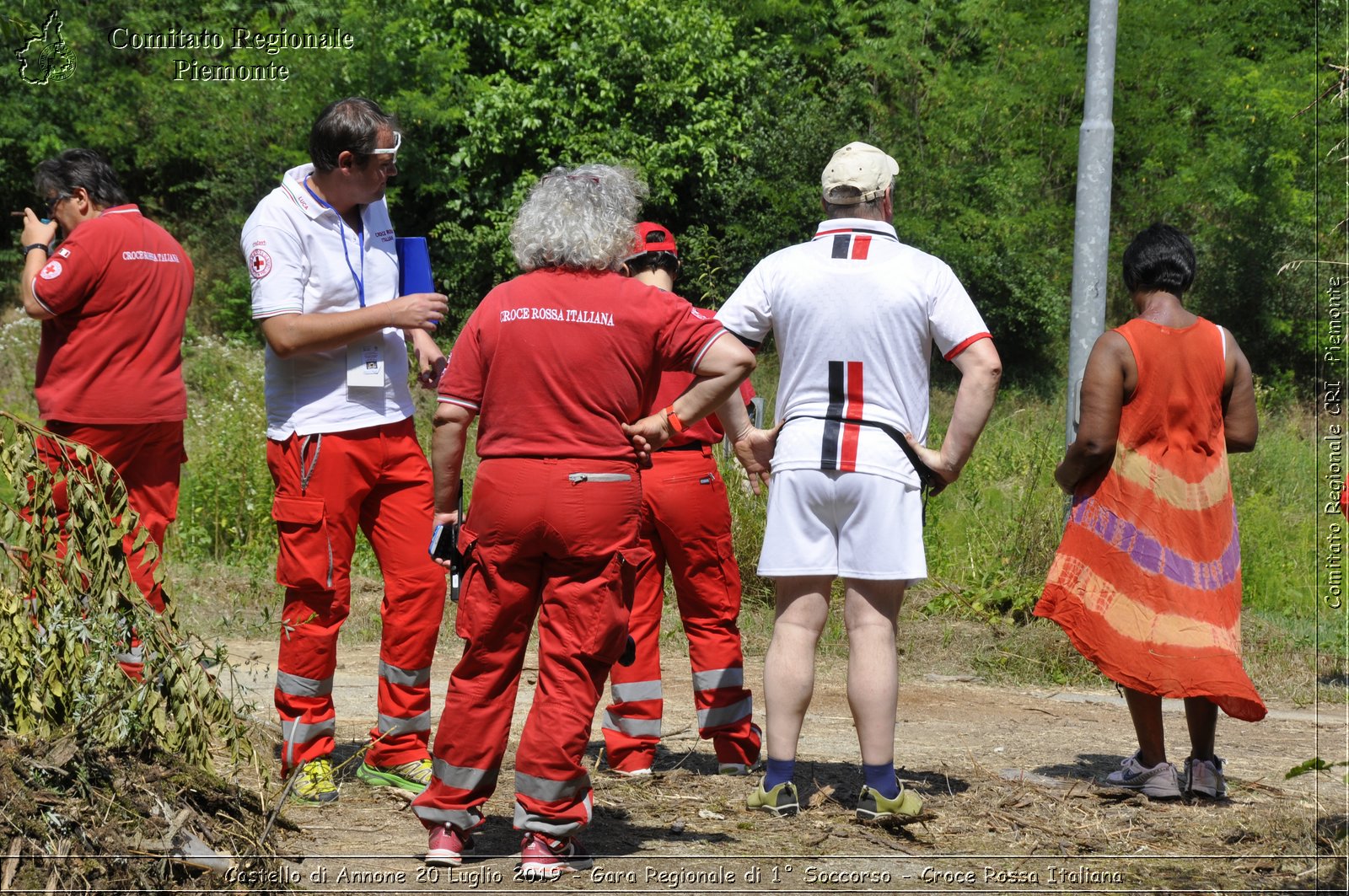 Castello di Annone 20 Luglio 2019 - Gara Regionale di 1 Soccorso - Croce Rossa Italiana - Comitato Regionale del Piemonte