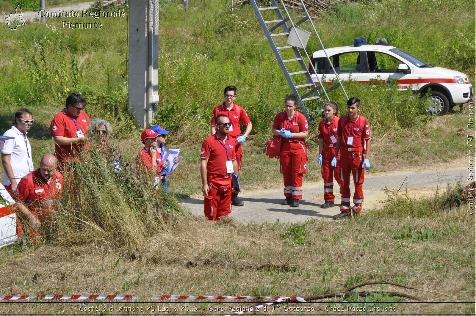 Castello di Annone 20 Luglio 2019 - Gara Regionale di 1 Soccorso - Croce Rossa Italiana - Comitato Regionale del Piemonte