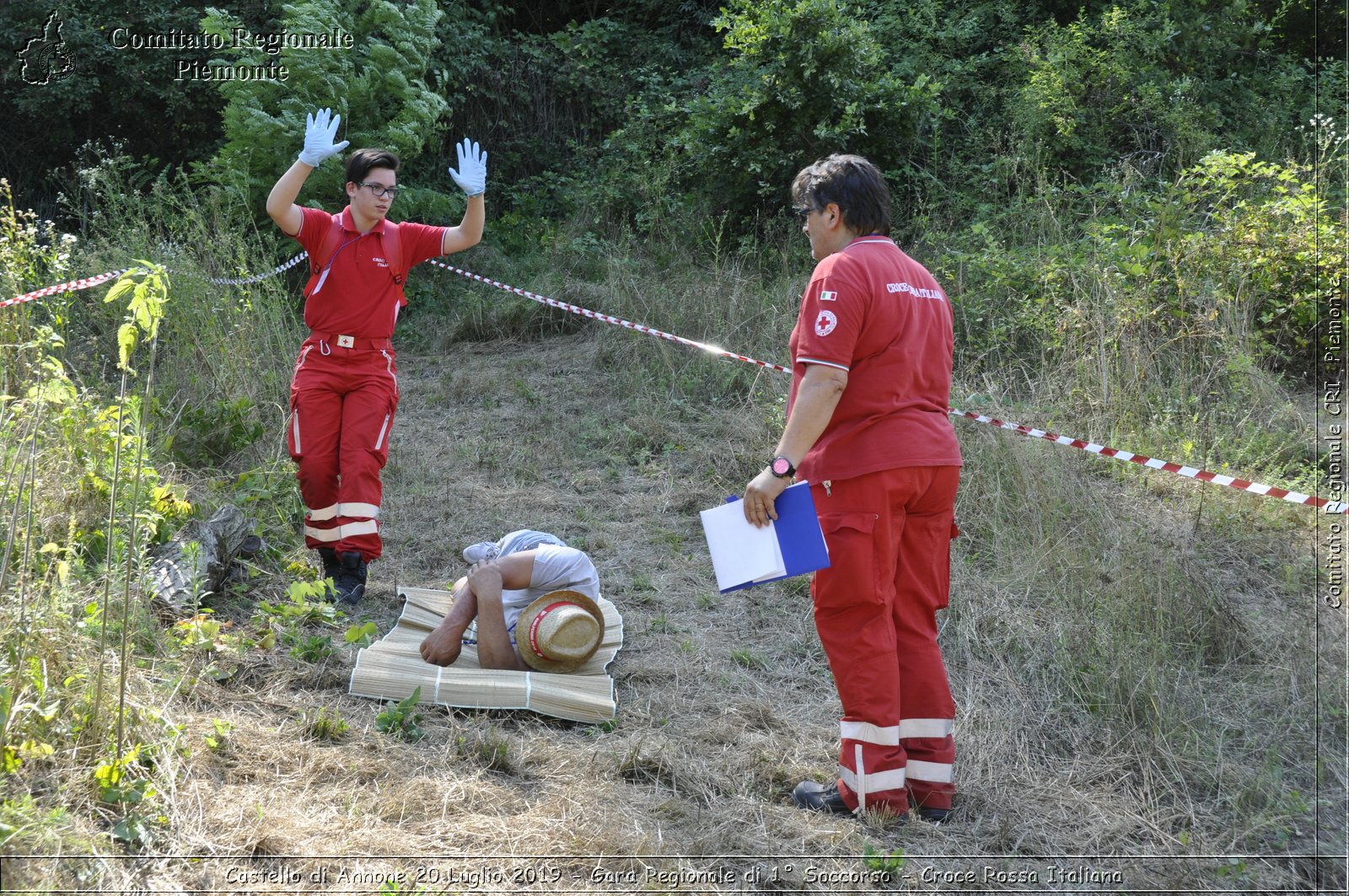 Castello di Annone 20 Luglio 2019 - Gara Regionale di 1 Soccorso - Croce Rossa Italiana - Comitato Regionale del Piemonte