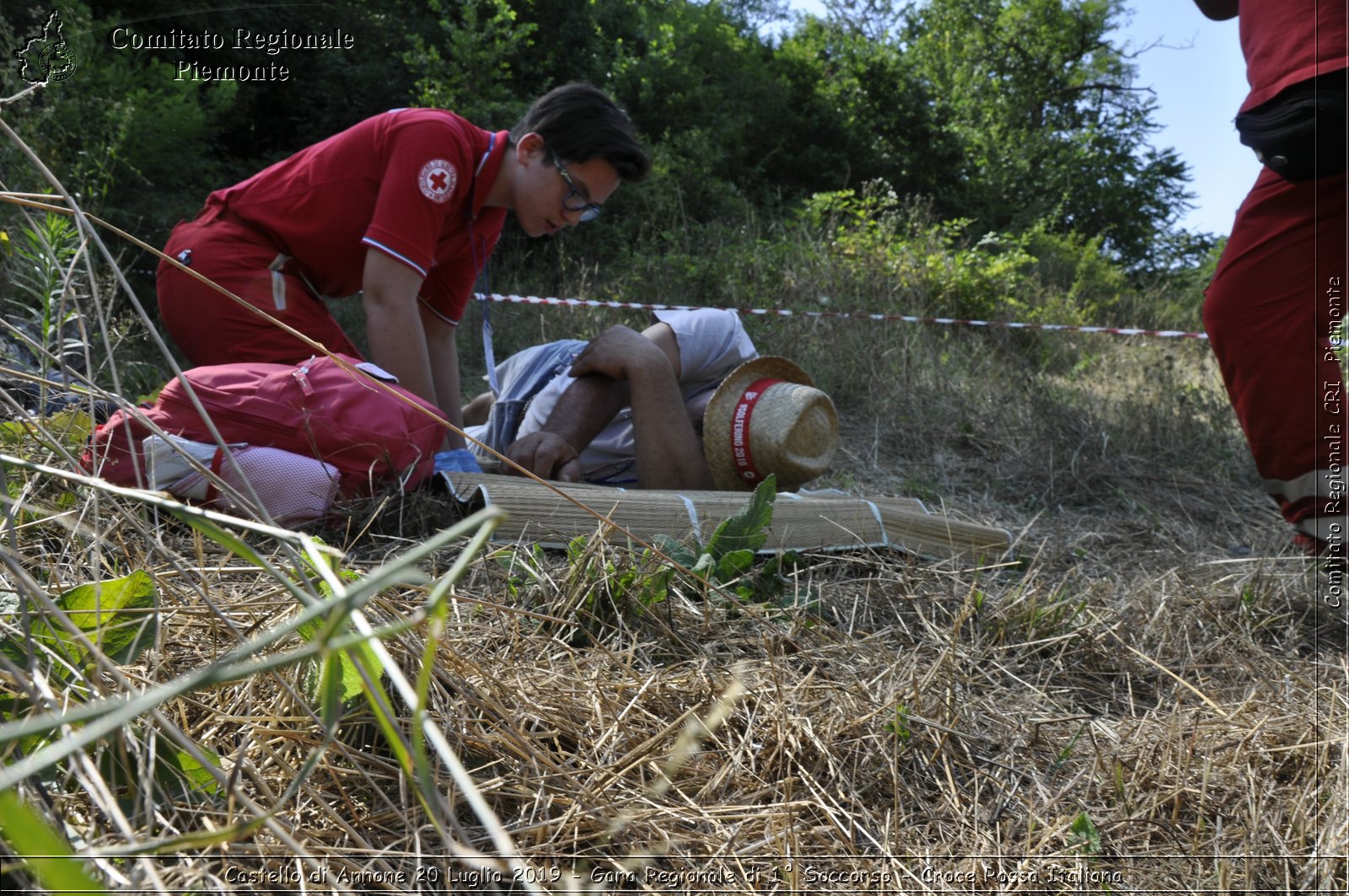 Castello di Annone 20 Luglio 2019 - Gara Regionale di 1 Soccorso - Croce Rossa Italiana - Comitato Regionale del Piemonte