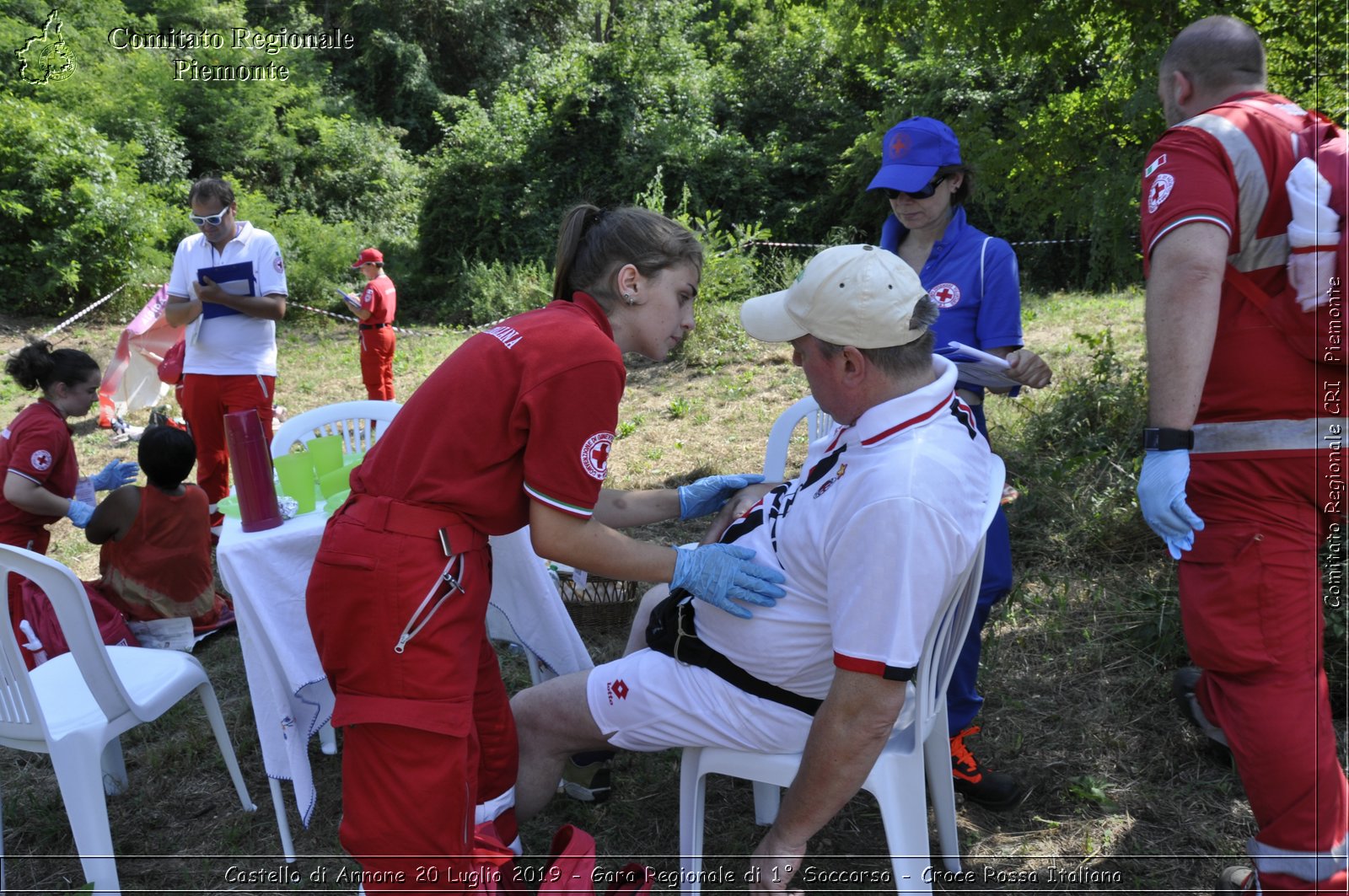 Castello di Annone 20 Luglio 2019 - Gara Regionale di 1 Soccorso - Croce Rossa Italiana - Comitato Regionale del Piemonte