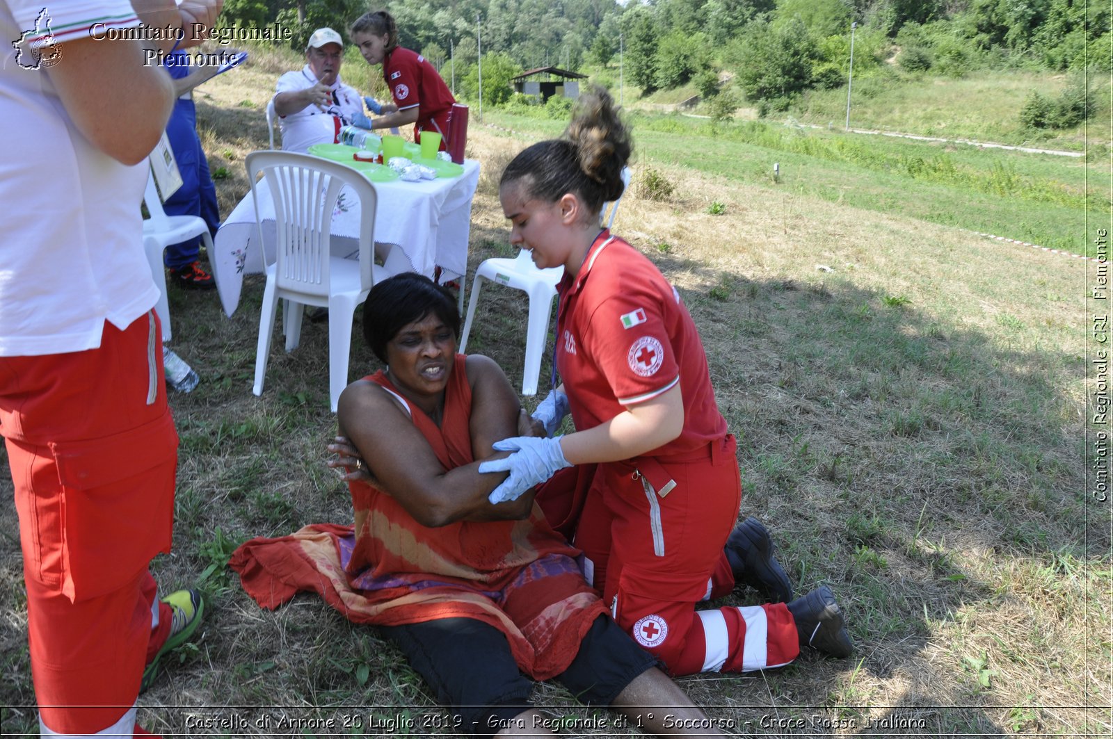 Castello di Annone 20 Luglio 2019 - Gara Regionale di 1 Soccorso - Croce Rossa Italiana - Comitato Regionale del Piemonte