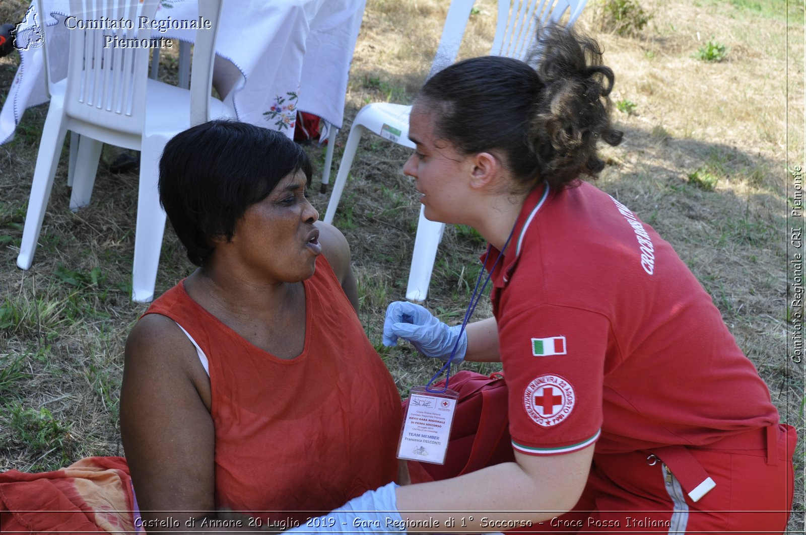 Castello di Annone 20 Luglio 2019 - Gara Regionale di 1 Soccorso - Croce Rossa Italiana - Comitato Regionale del Piemonte