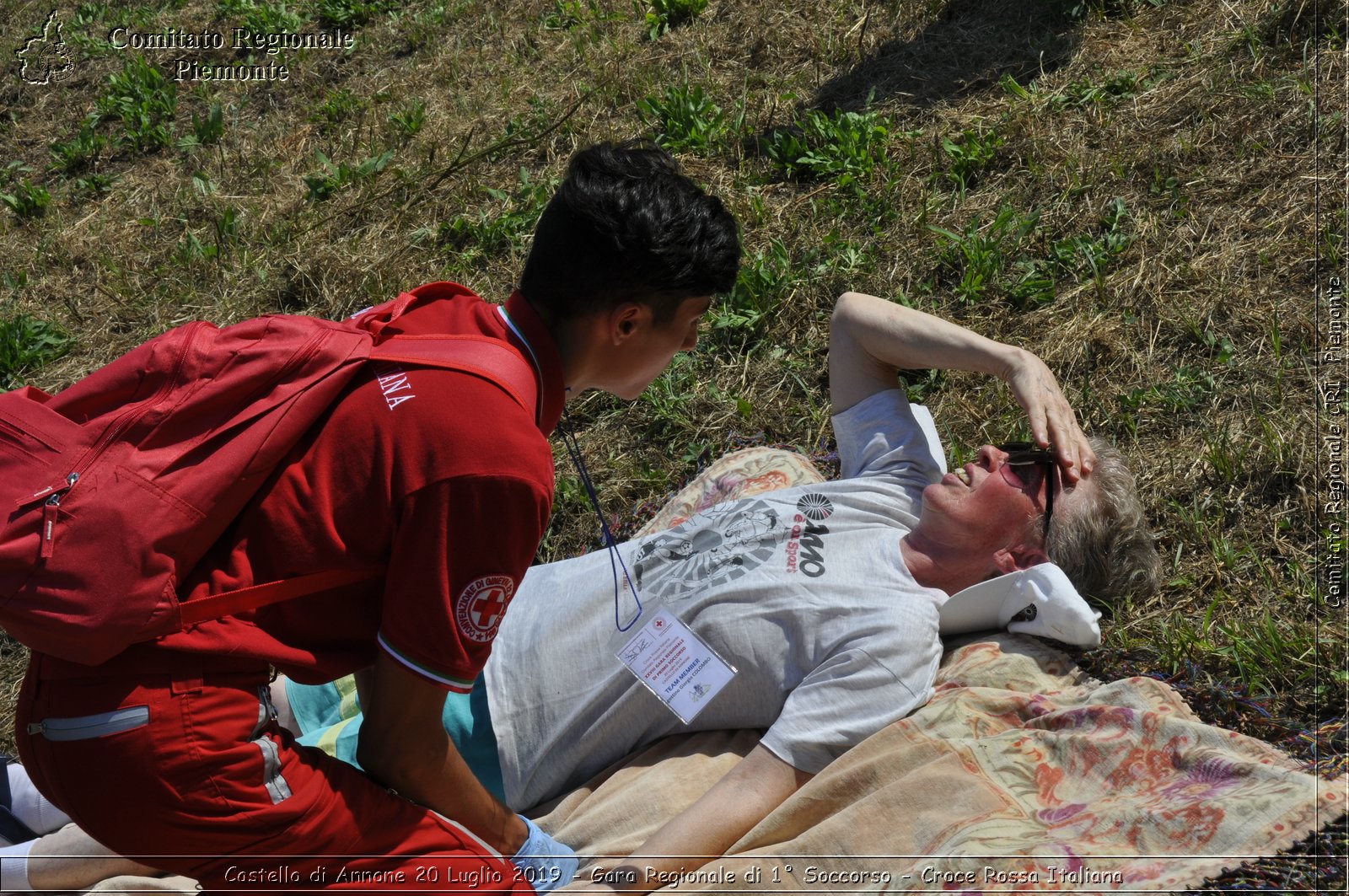 Castello di Annone 20 Luglio 2019 - Gara Regionale di 1 Soccorso - Croce Rossa Italiana - Comitato Regionale del Piemonte