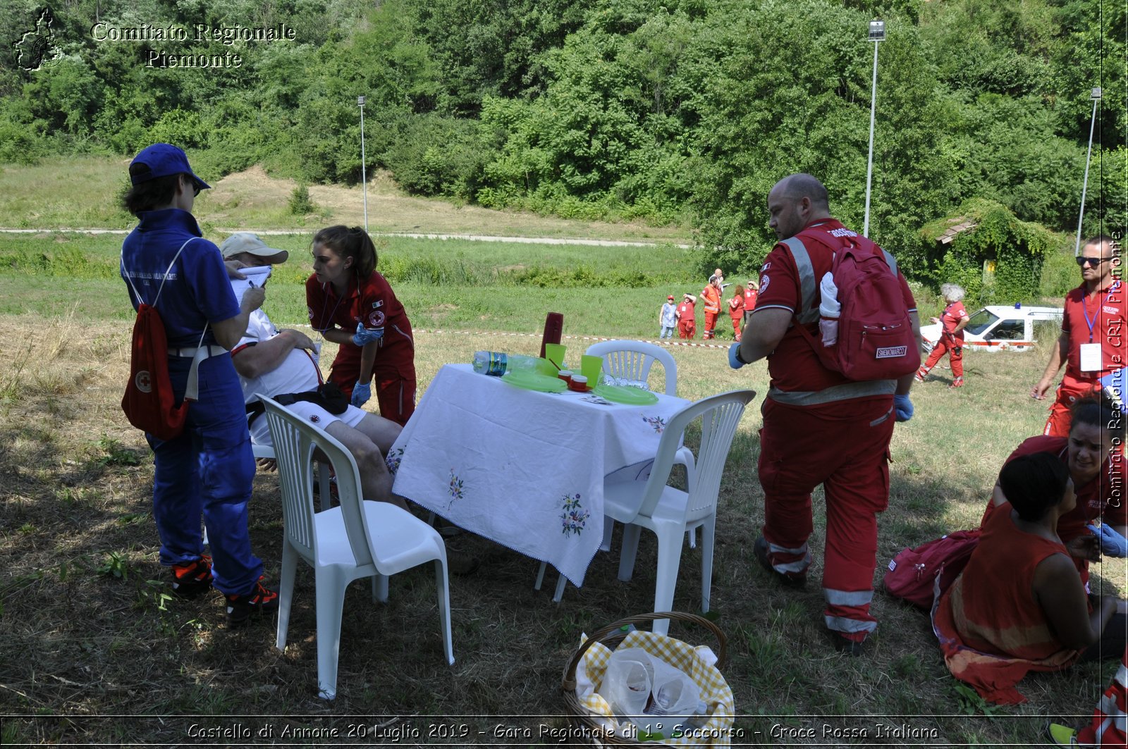 Castello di Annone 20 Luglio 2019 - Gara Regionale di 1 Soccorso - Croce Rossa Italiana - Comitato Regionale del Piemonte