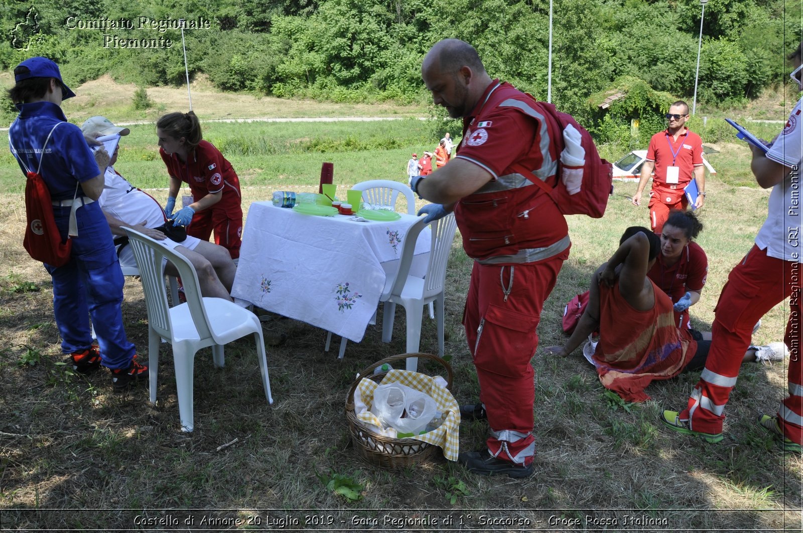 Castello di Annone 20 Luglio 2019 - Gara Regionale di 1 Soccorso - Croce Rossa Italiana - Comitato Regionale del Piemonte