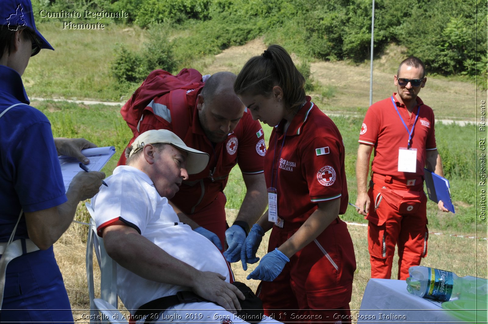 Castello di Annone 20 Luglio 2019 - Gara Regionale di 1 Soccorso - Croce Rossa Italiana - Comitato Regionale del Piemonte