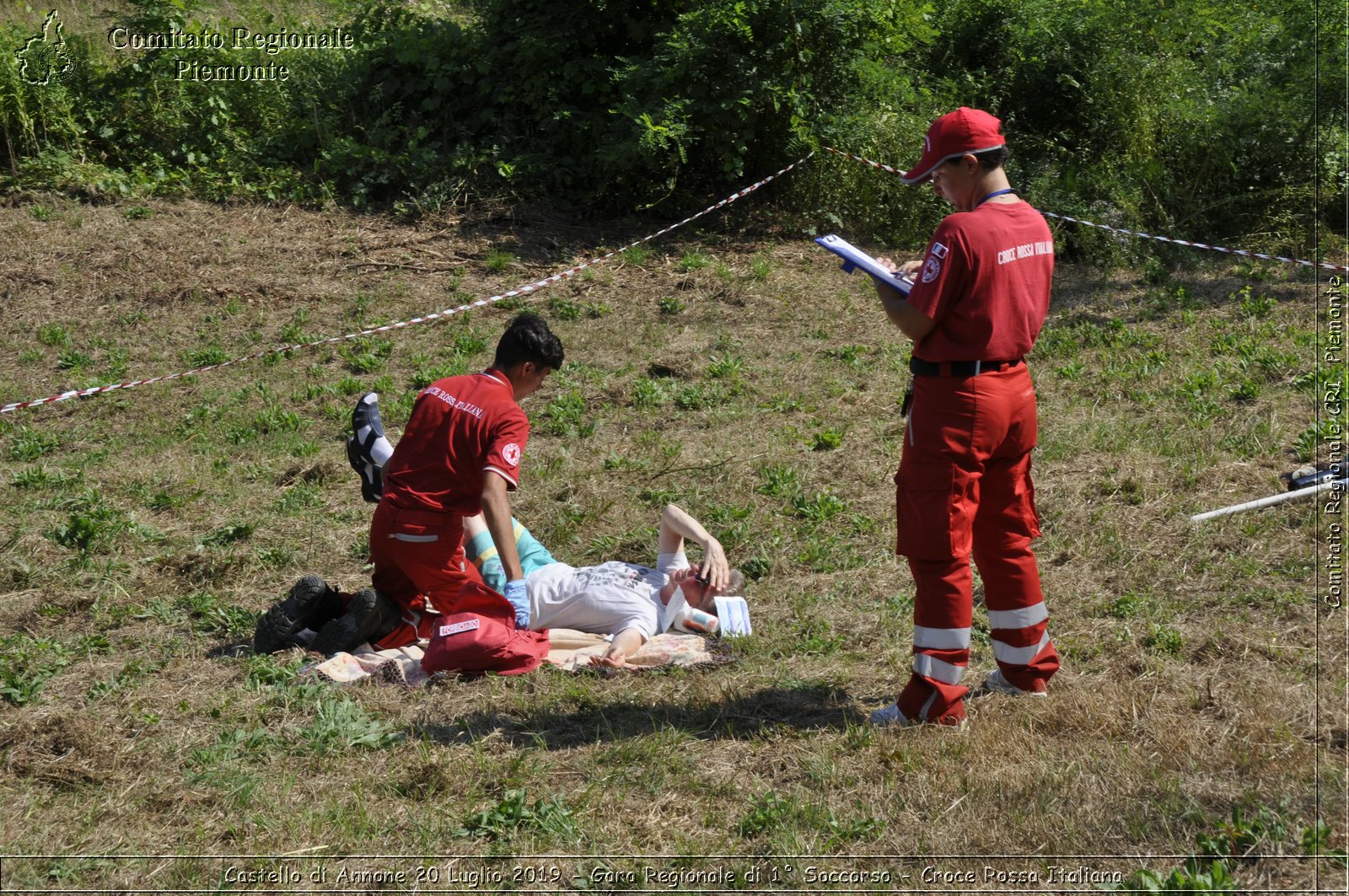 Castello di Annone 20 Luglio 2019 - Gara Regionale di 1 Soccorso - Croce Rossa Italiana - Comitato Regionale del Piemonte