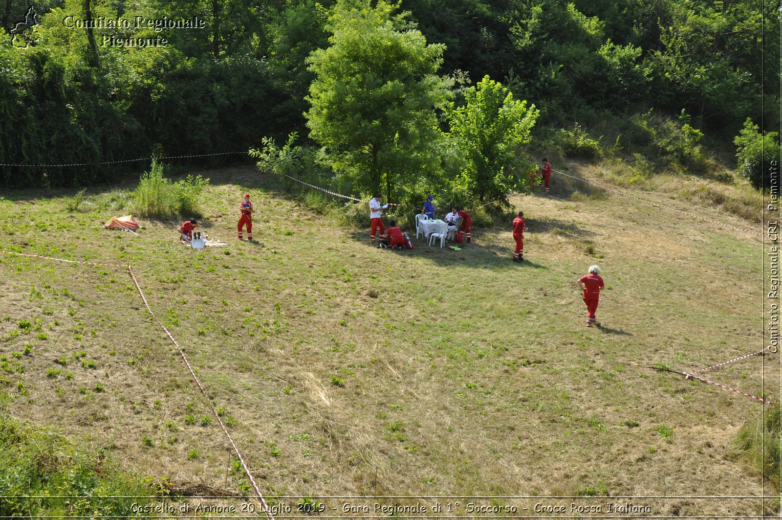 Castello di Annone 20 Luglio 2019 - Gara Regionale di 1 Soccorso - Croce Rossa Italiana - Comitato Regionale del Piemonte