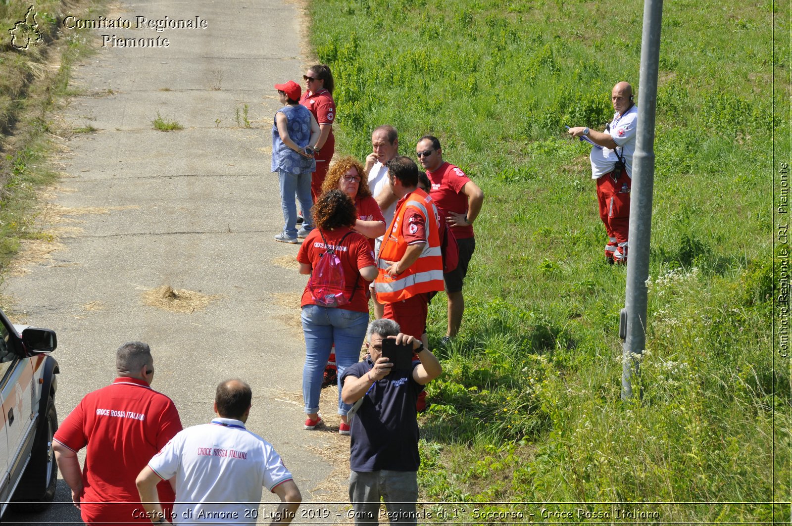 Castello di Annone 20 Luglio 2019 - Gara Regionale di 1 Soccorso - Croce Rossa Italiana - Comitato Regionale del Piemonte