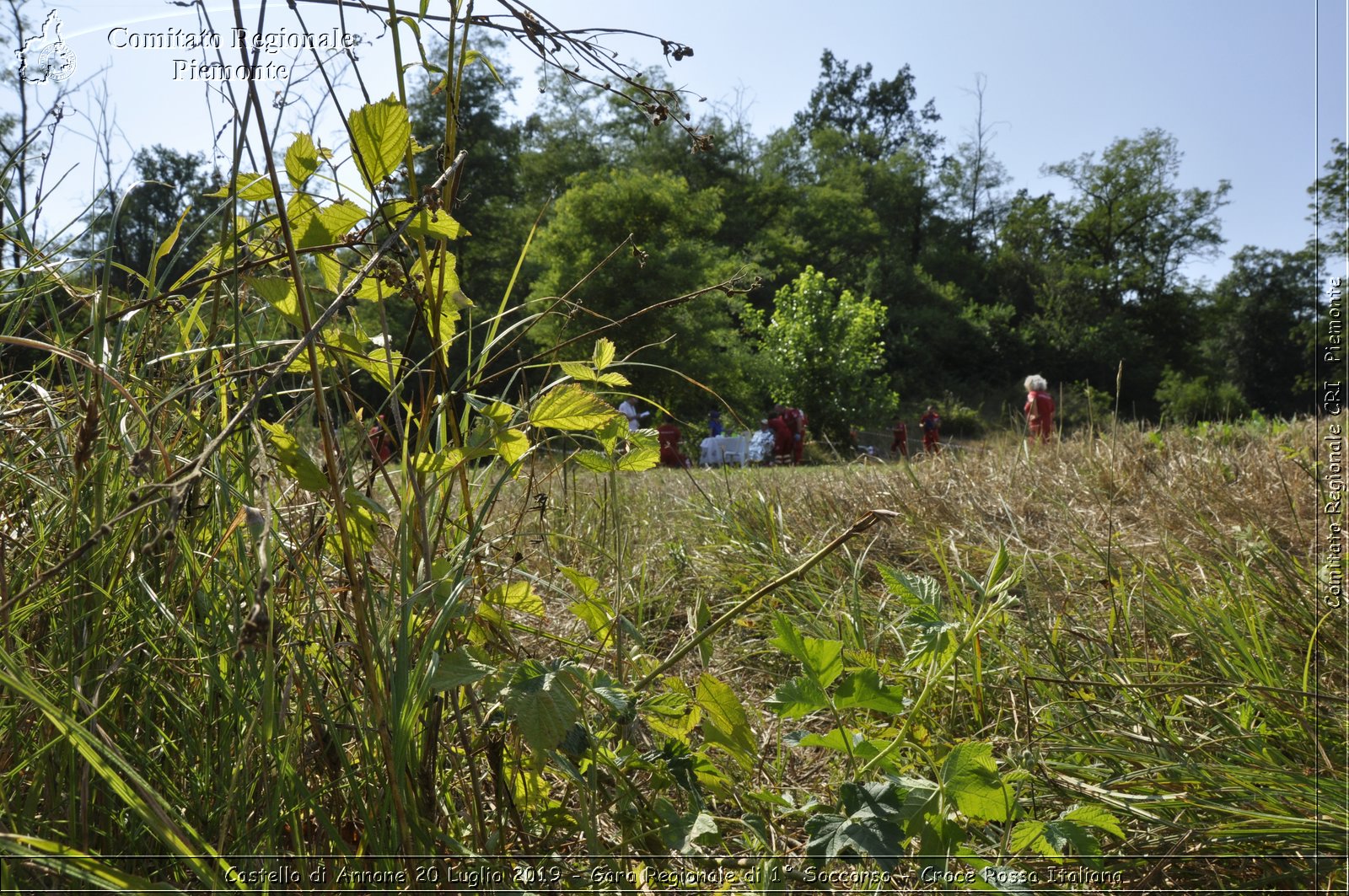 Castello di Annone 20 Luglio 2019 - Gara Regionale di 1 Soccorso - Croce Rossa Italiana - Comitato Regionale del Piemonte