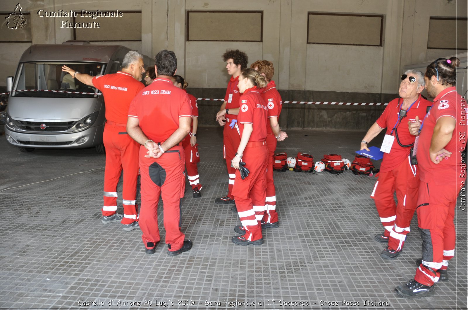 Castello di Annone 20 Luglio 2019 - Gara Regionale di 1 Soccorso - Croce Rossa Italiana - Comitato Regionale del Piemonte