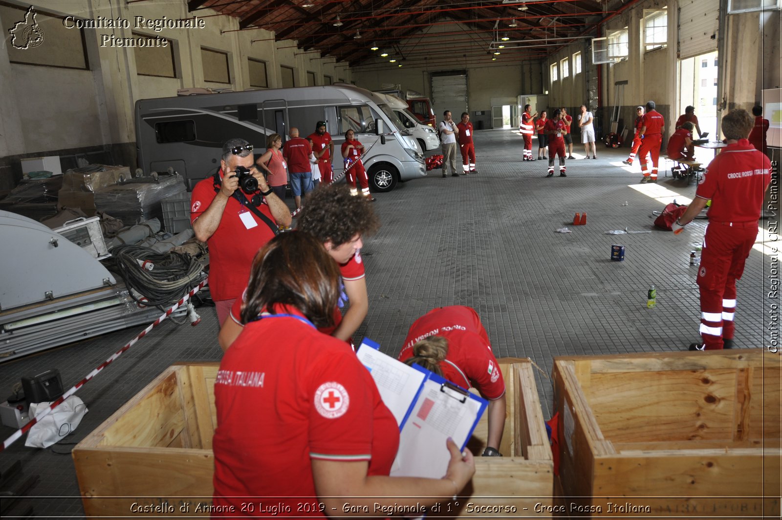 Castello di Annone 20 Luglio 2019 - Gara Regionale di 1 Soccorso - Croce Rossa Italiana - Comitato Regionale del Piemonte